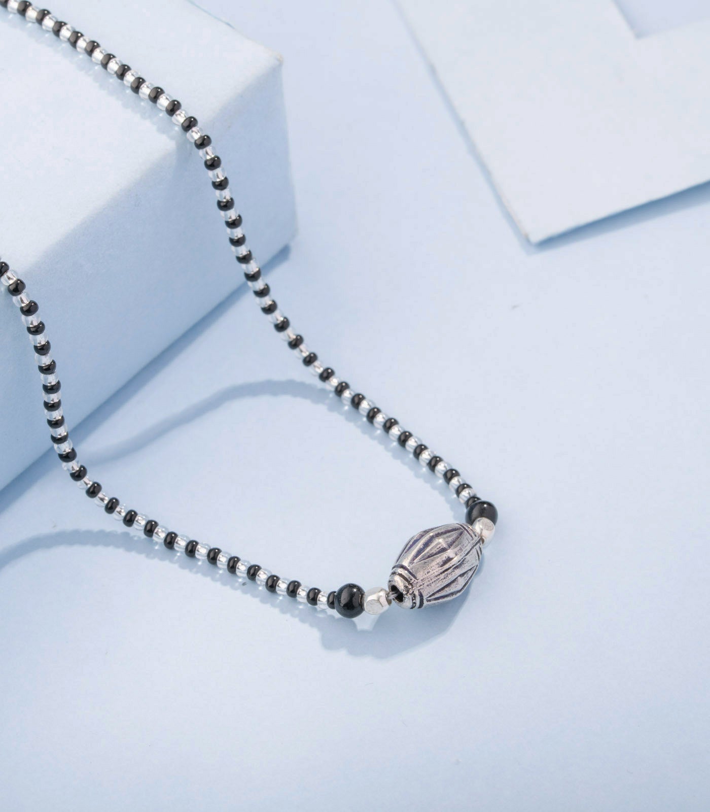 Silver Antique Mangalsutra