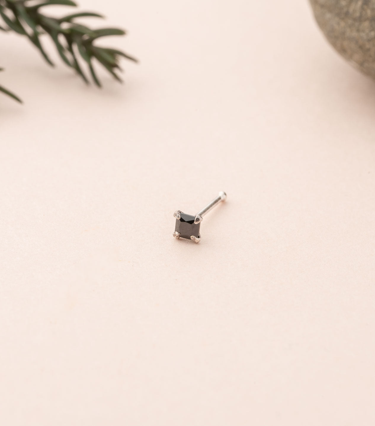 Silver Antique Nose Pin