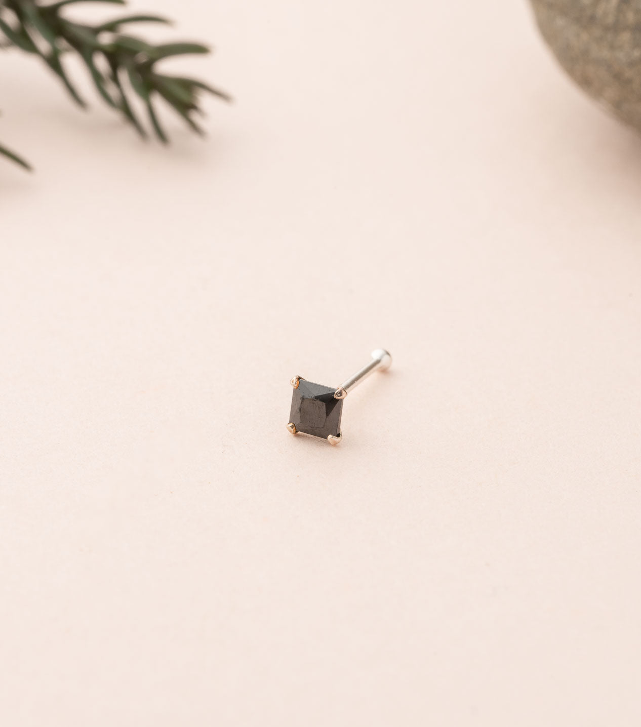 Silver Antique Nose Pin