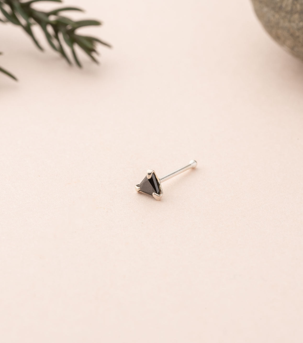 Silver Antique Nose Pin