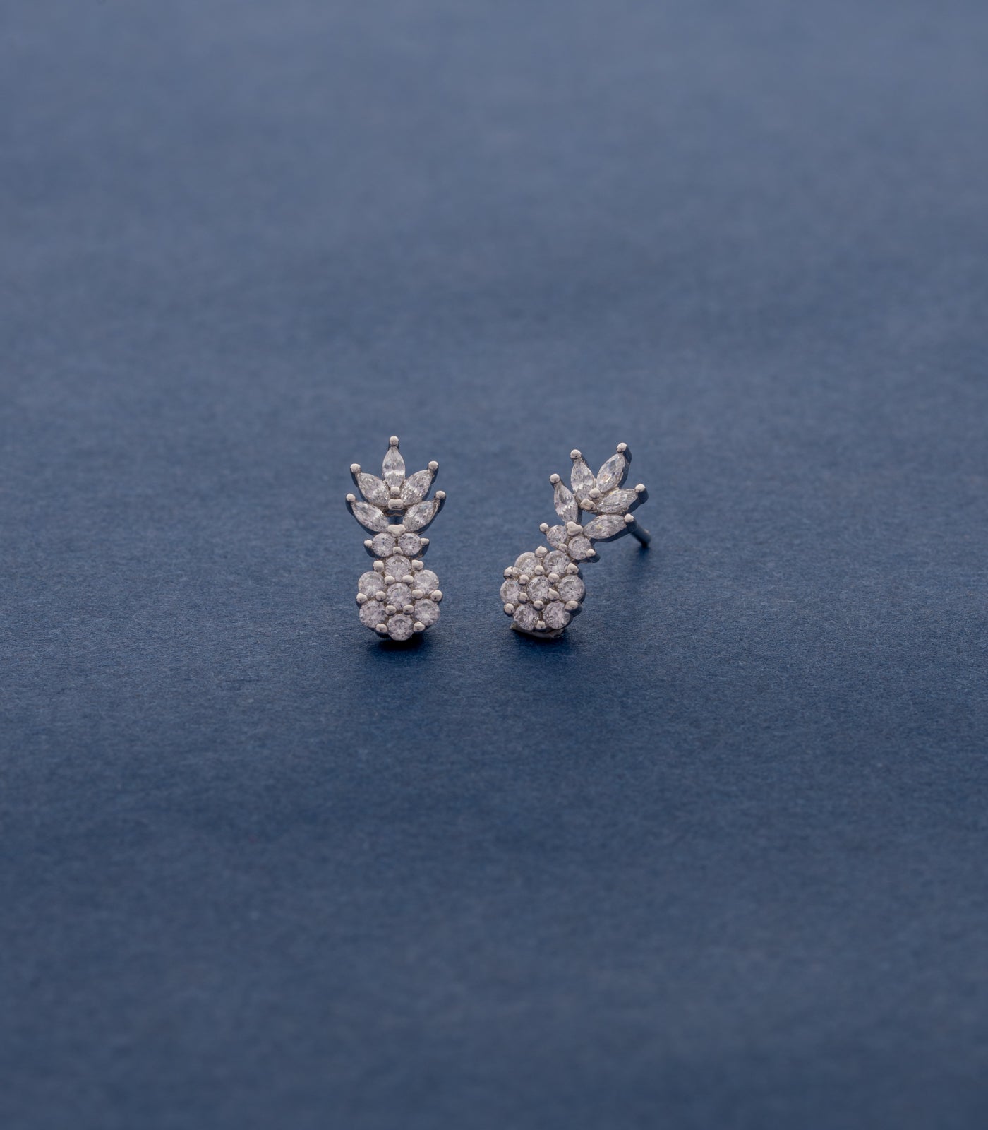 Silver Drizzle Earrings (Silver)