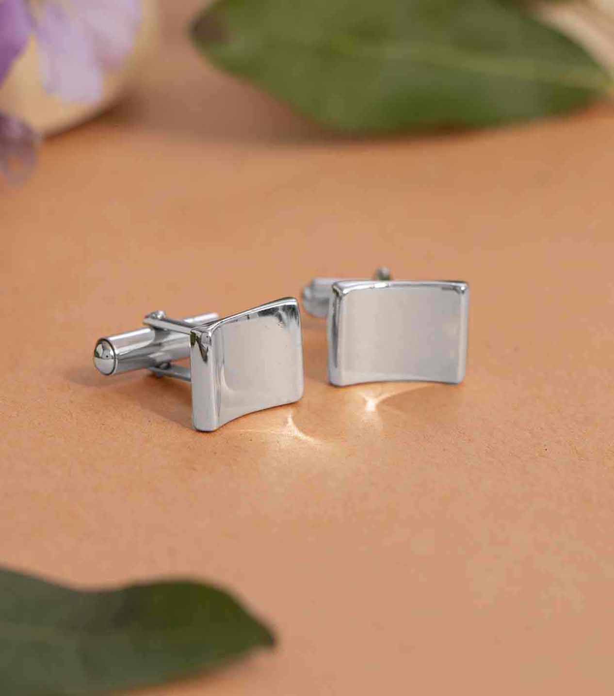 Silver Fancy Cufflinks