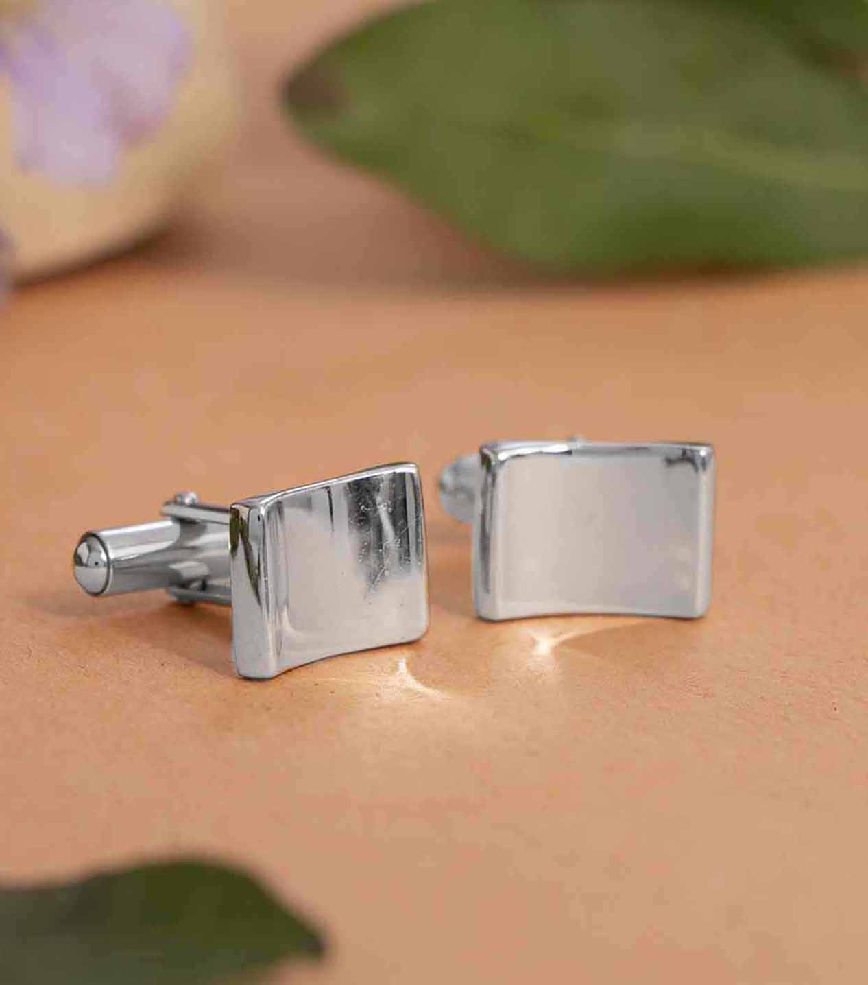 Silver Fancy Cufflinks