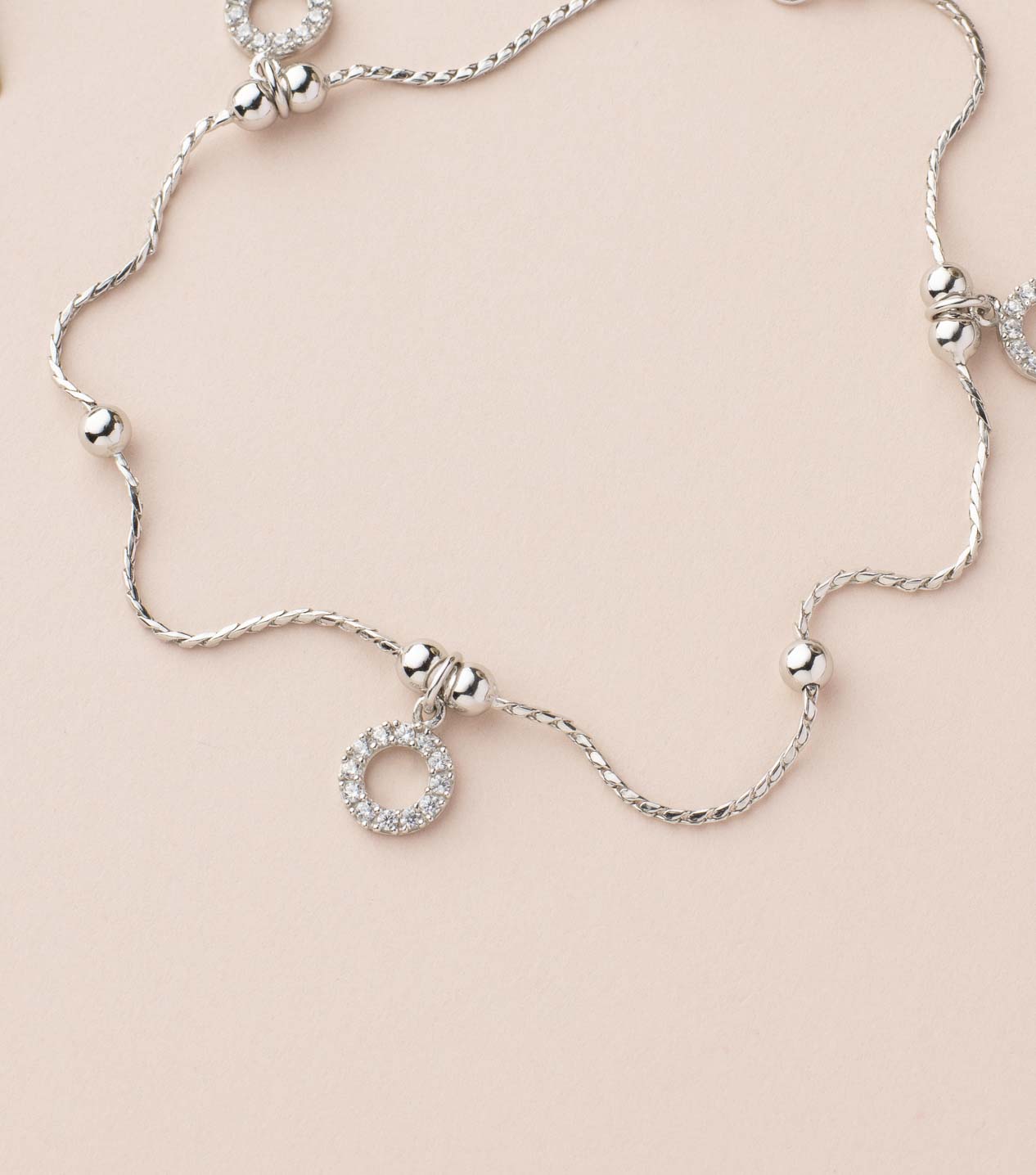 Silver Fashionable Anklet