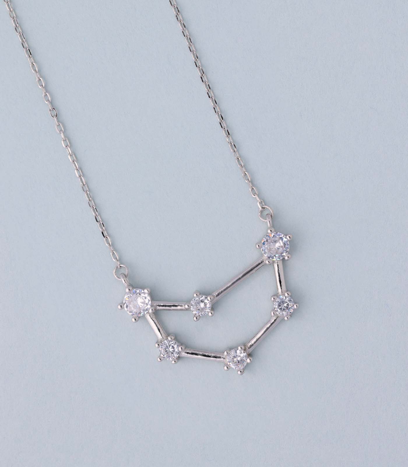 Silver Zodiac Necklace(Silver)