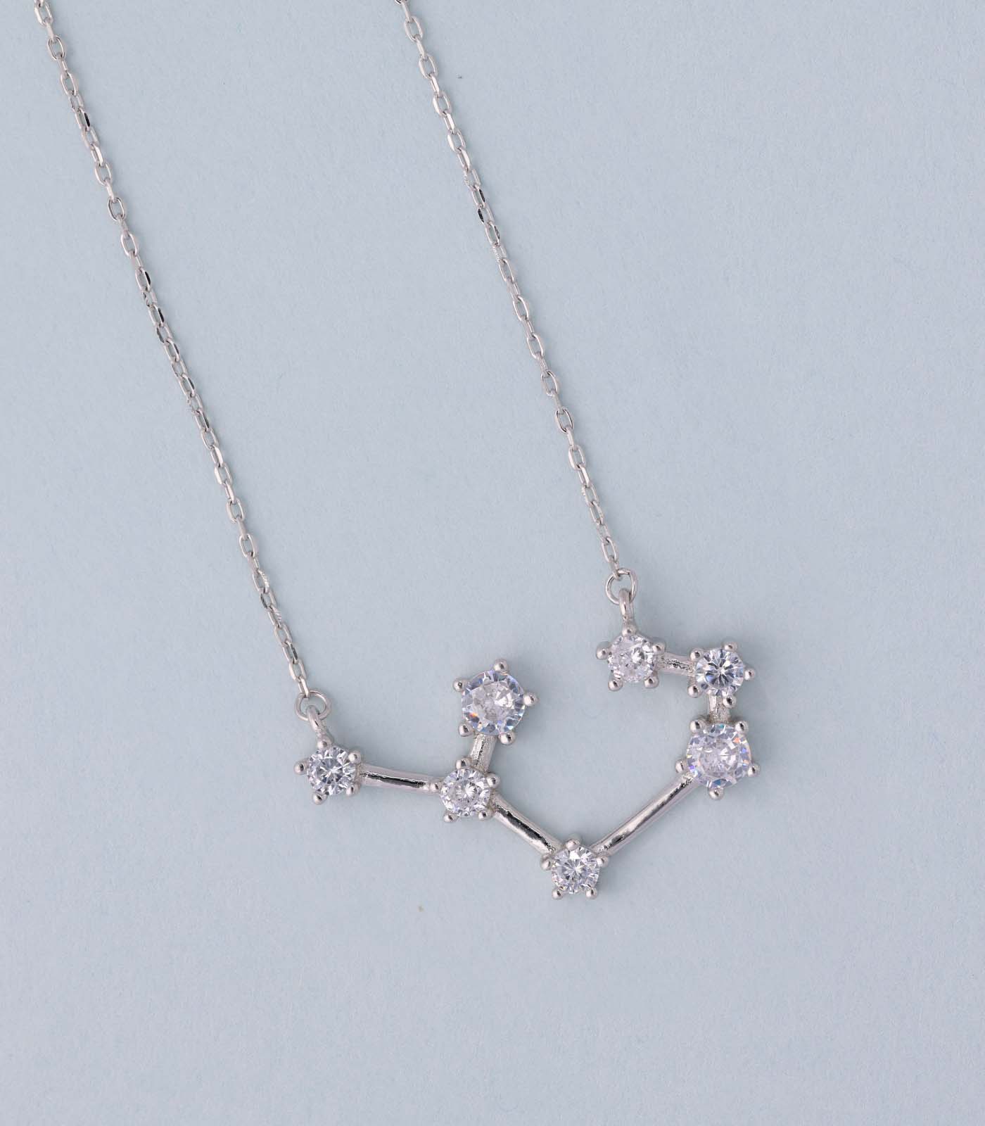 Silver Zodiac Necklace(Silver)
