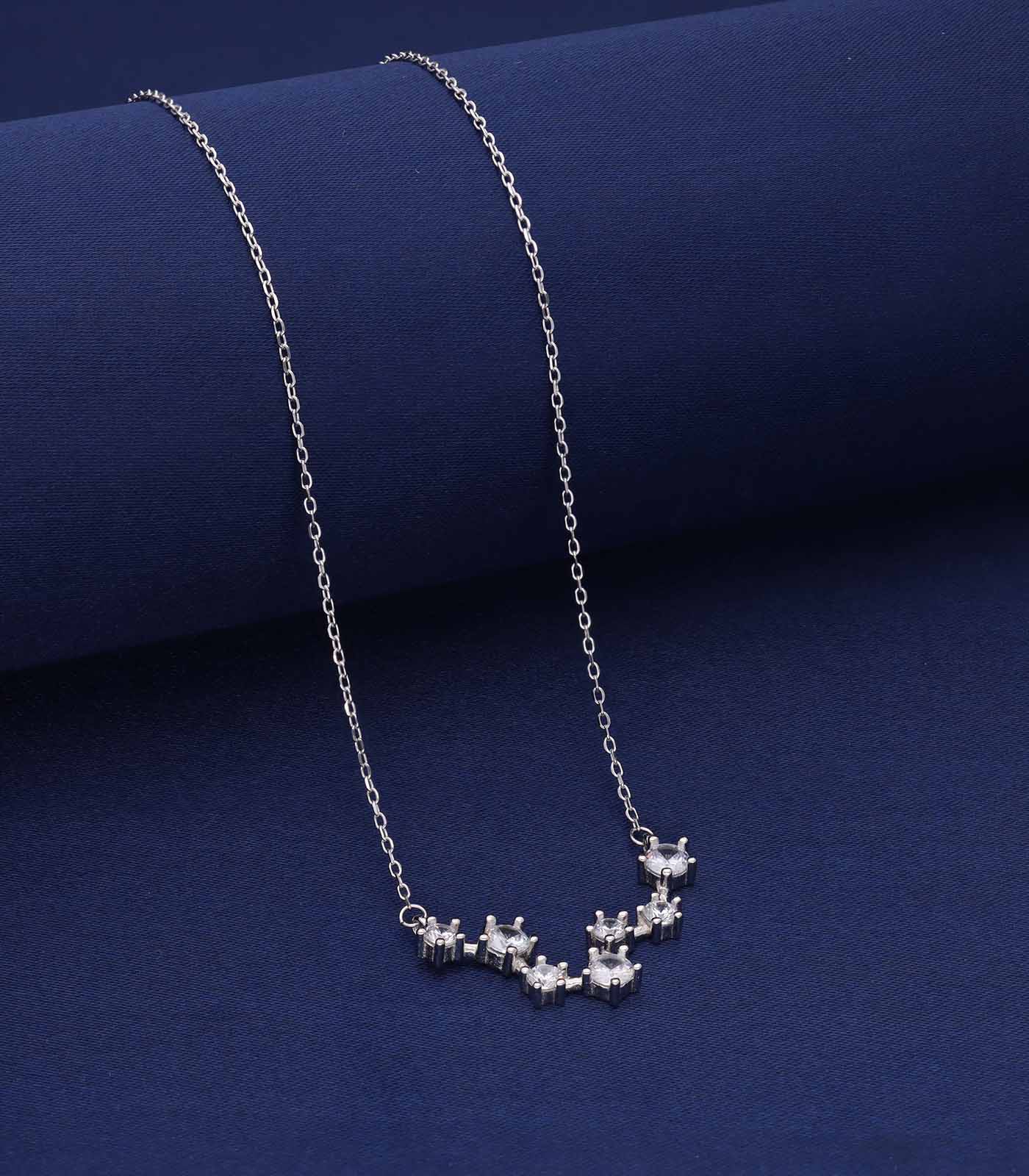 Silver Zodiac Necklace(Silver)