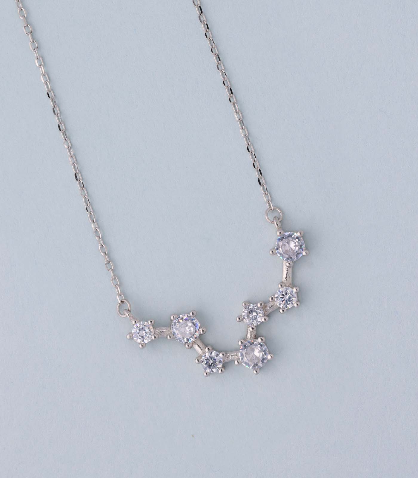 Silver Zodiac Necklace(Silver)