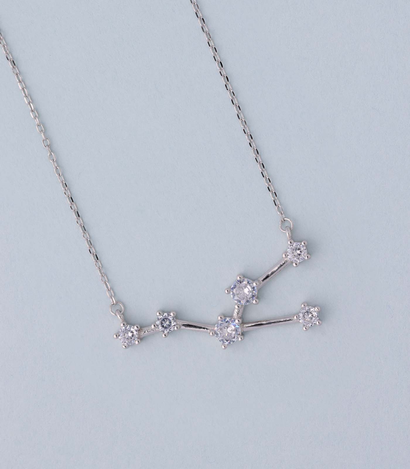 Silver Zodiac Necklace(Silver)
