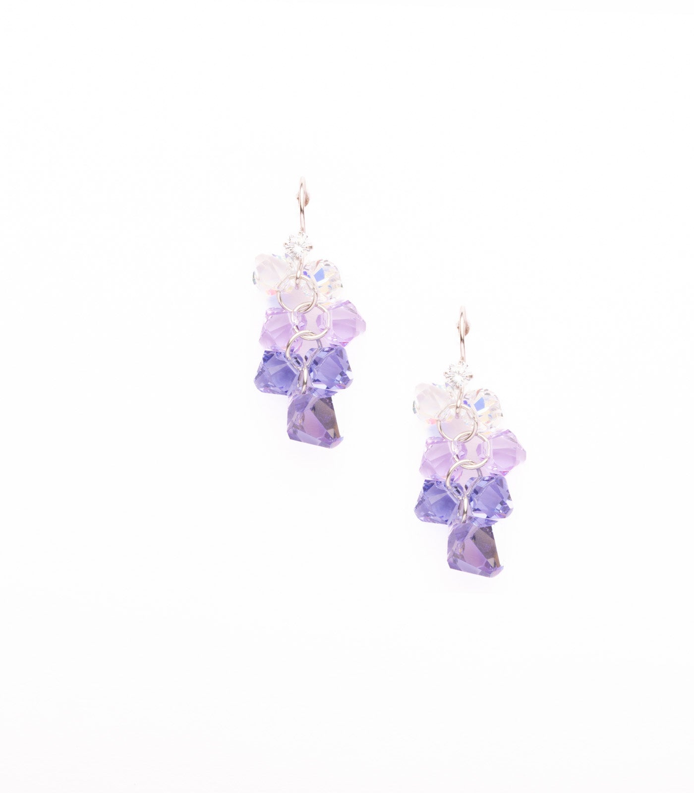Soft Metallic Earrings (Silver)