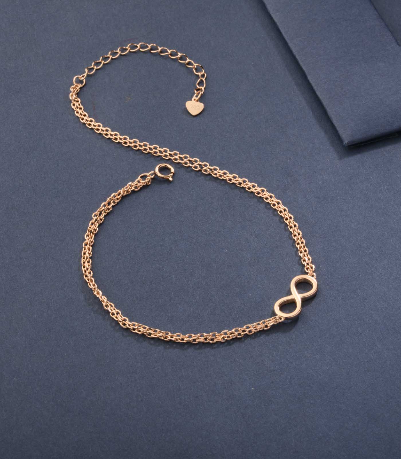 Splendid Infinity Anklet (Silver)