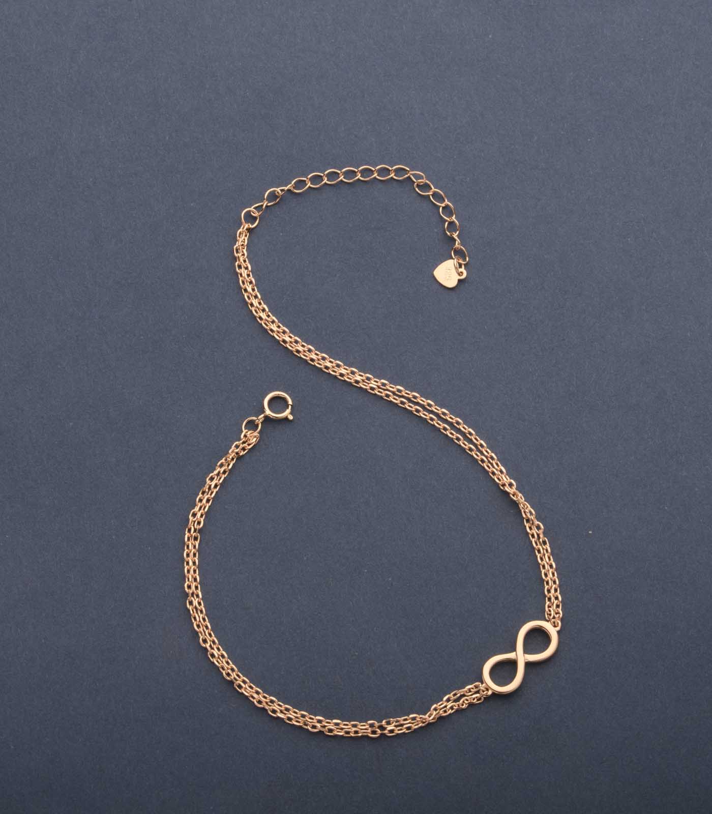 Splendid Infinity Anklet (Silver)