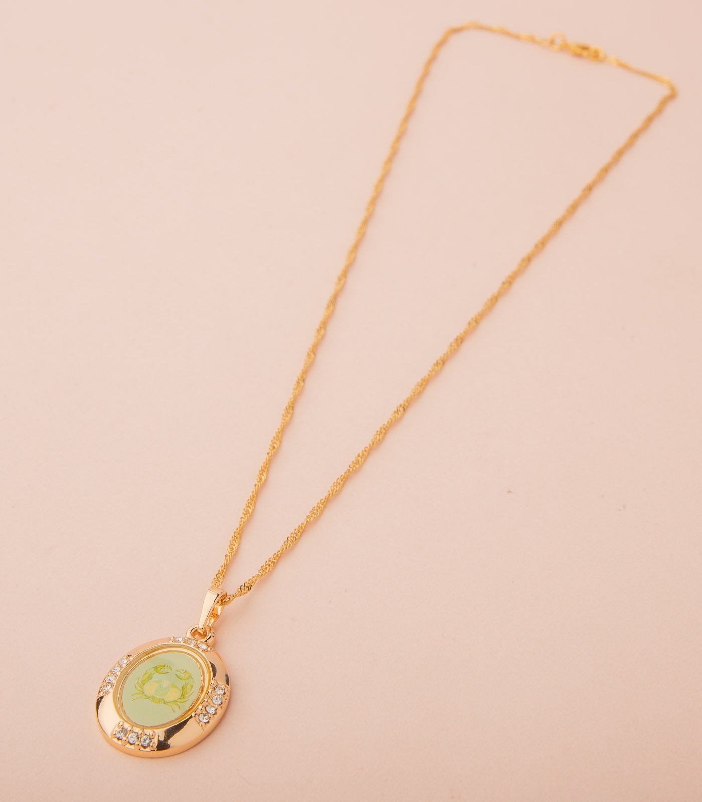 Starlight Pendant - Cancer (Brass)
