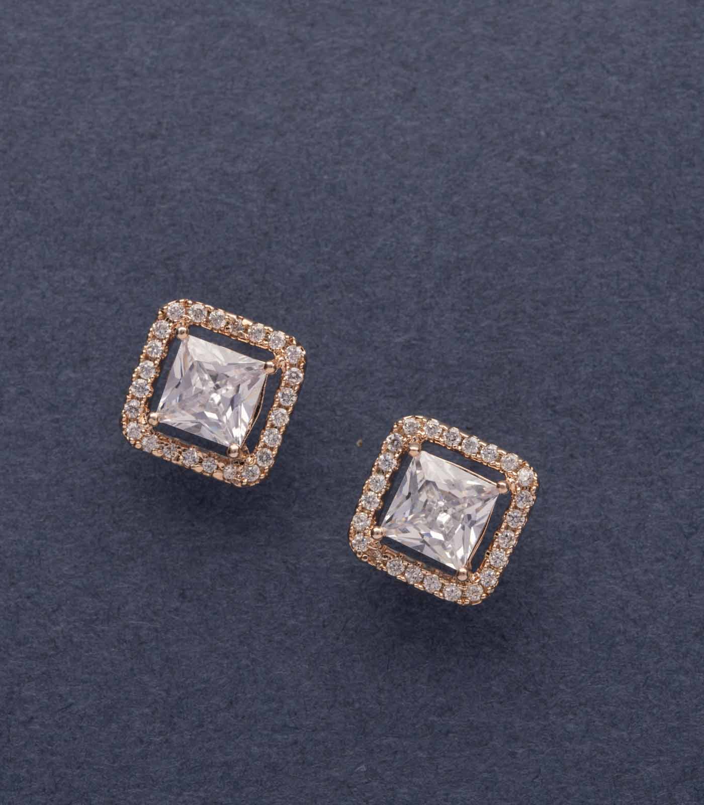 Swirled Cluster Studs (Brass)