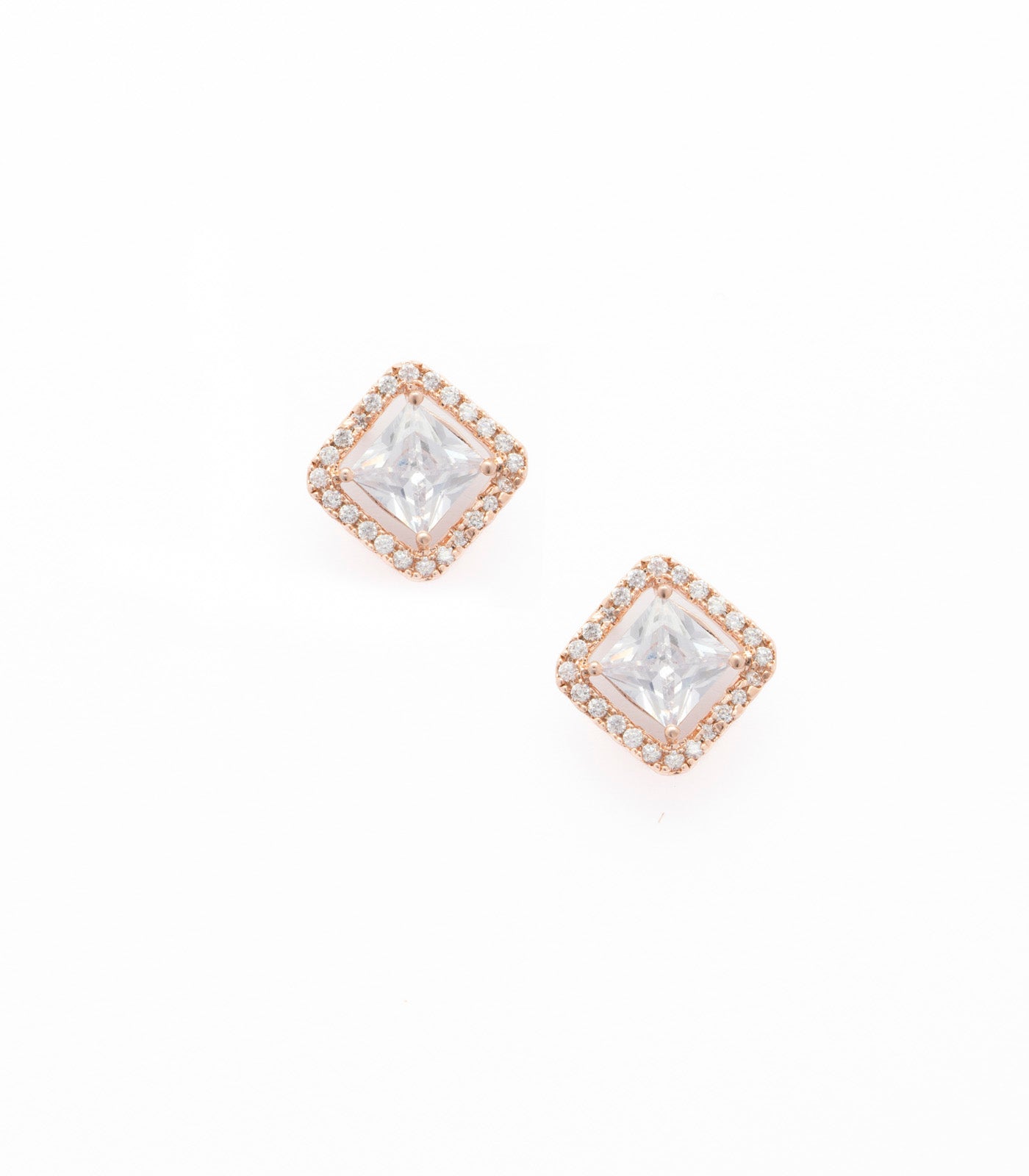 Swirled Cluster Studs (Brass)