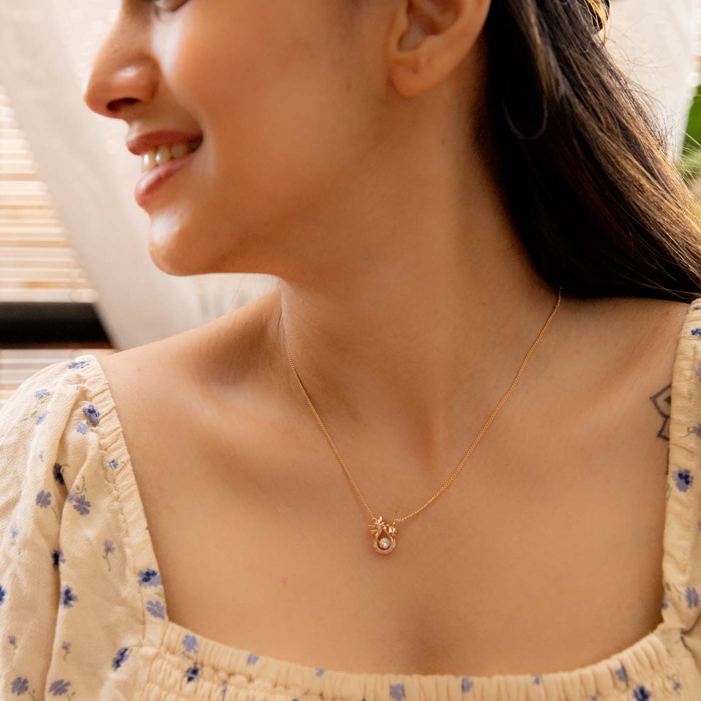 The Showstopper Pendant (Brass)
