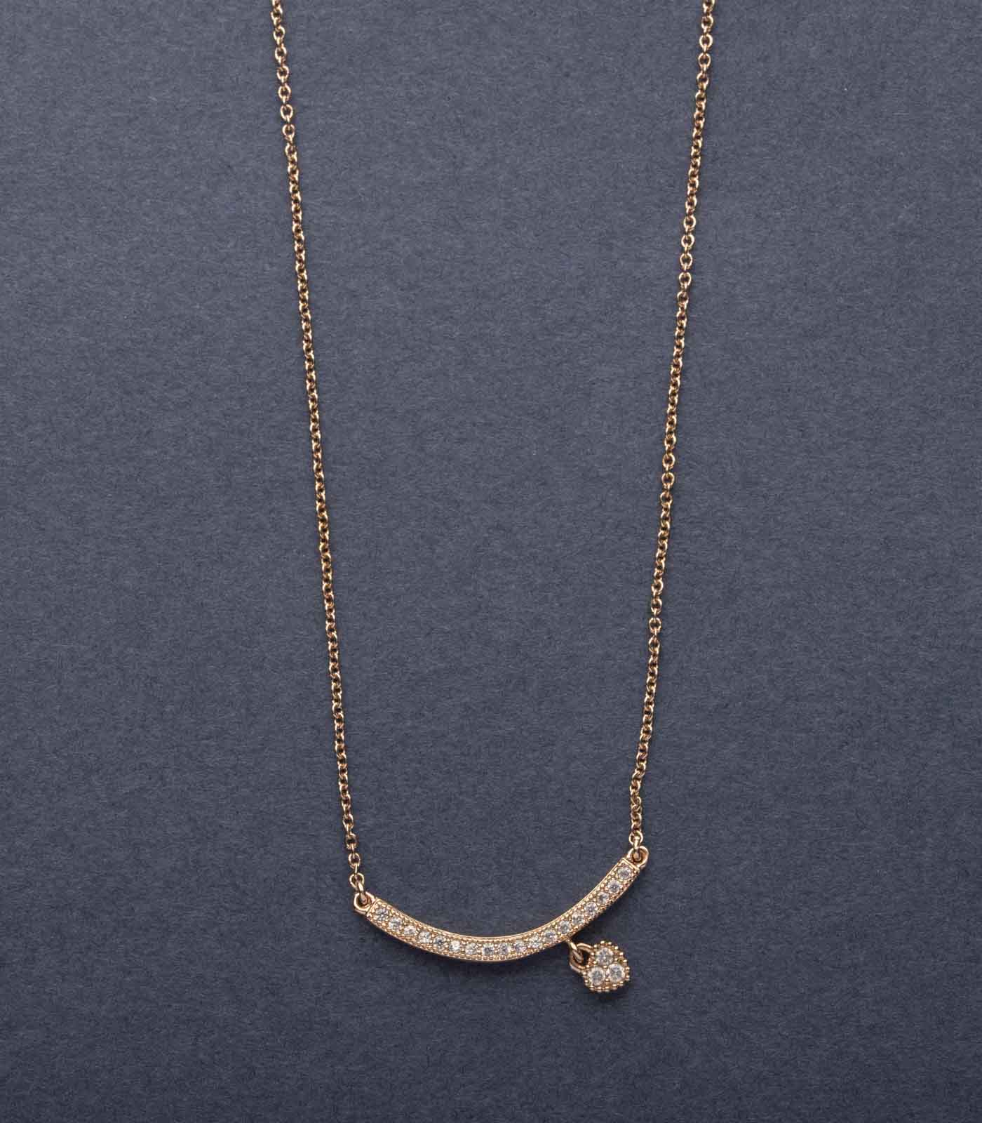 Tiny Heart Pendant (Brass)