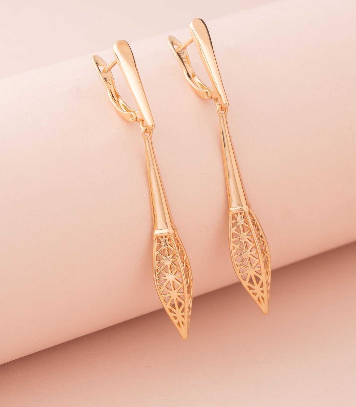 Victoria Danglers Earrings (Brass)