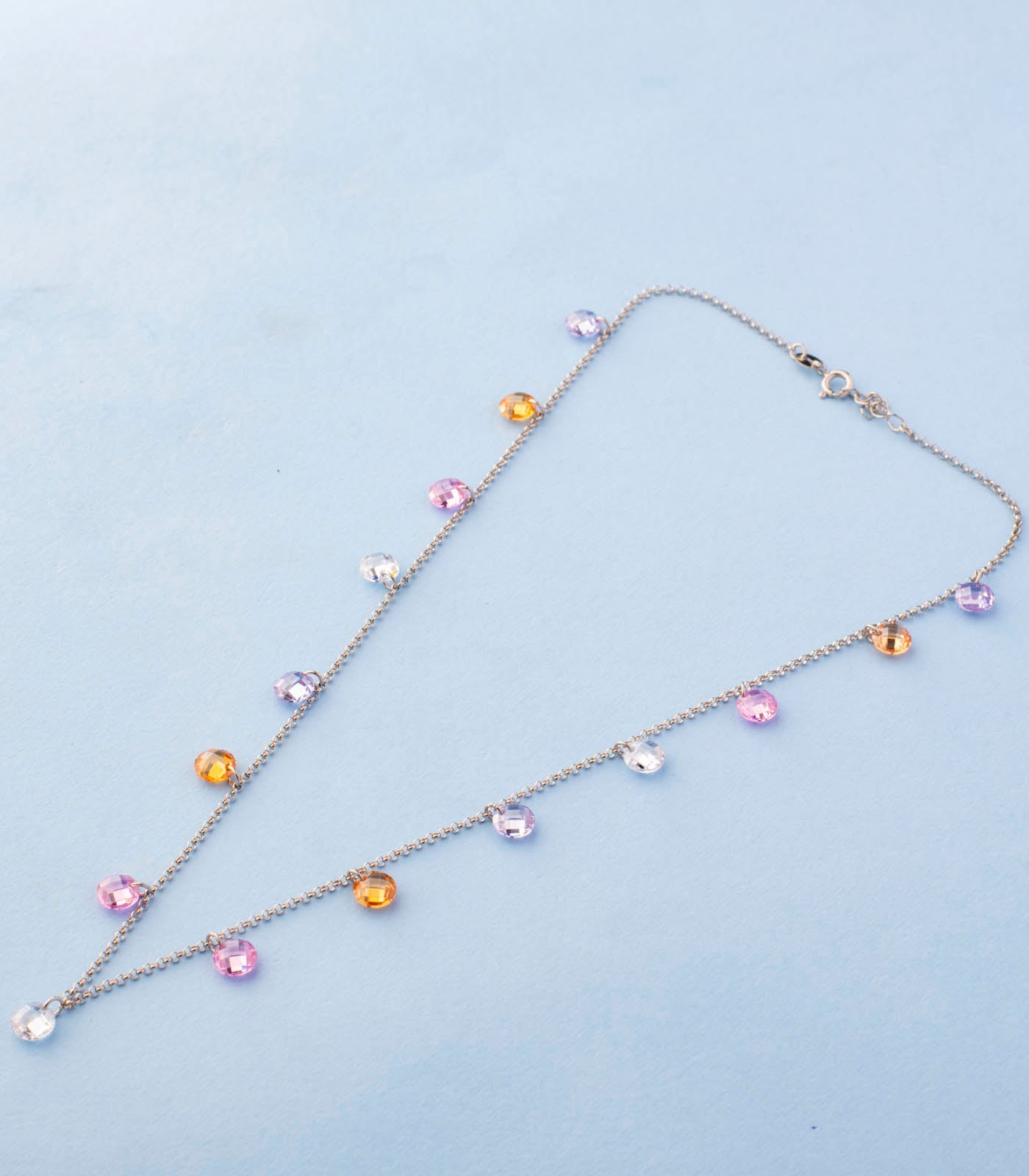 Wheel Of Fortune Necklace (Silver)