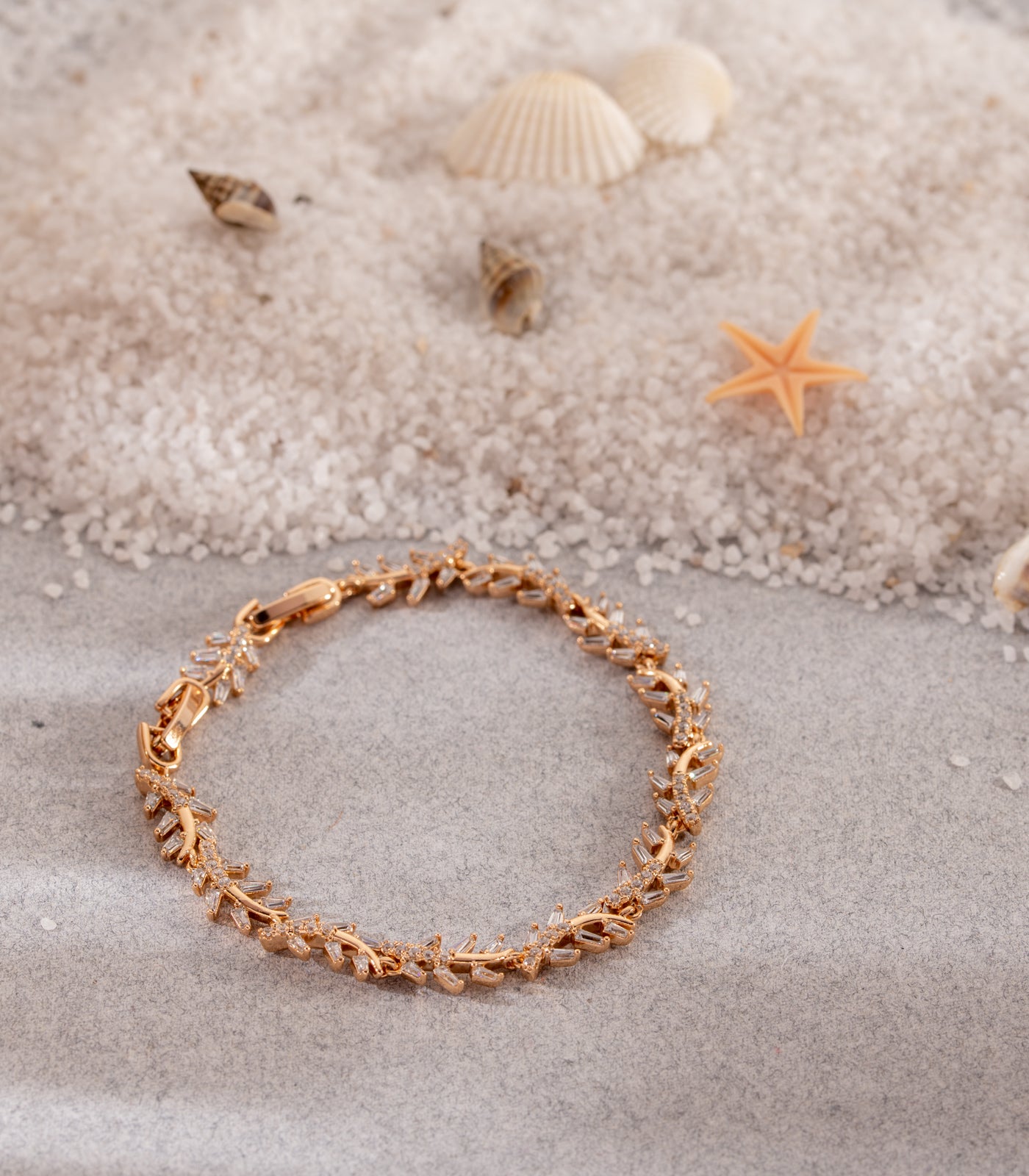 Winter Tree Bracelet (Brass)