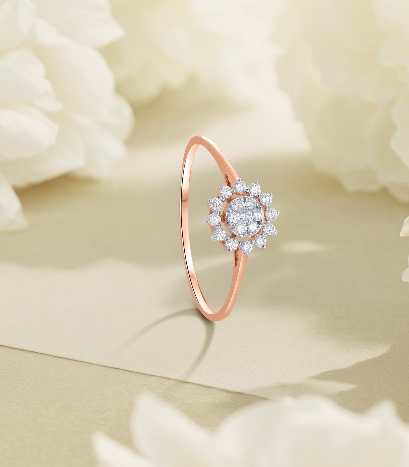 Diamond Wheel Of Fortune Ring