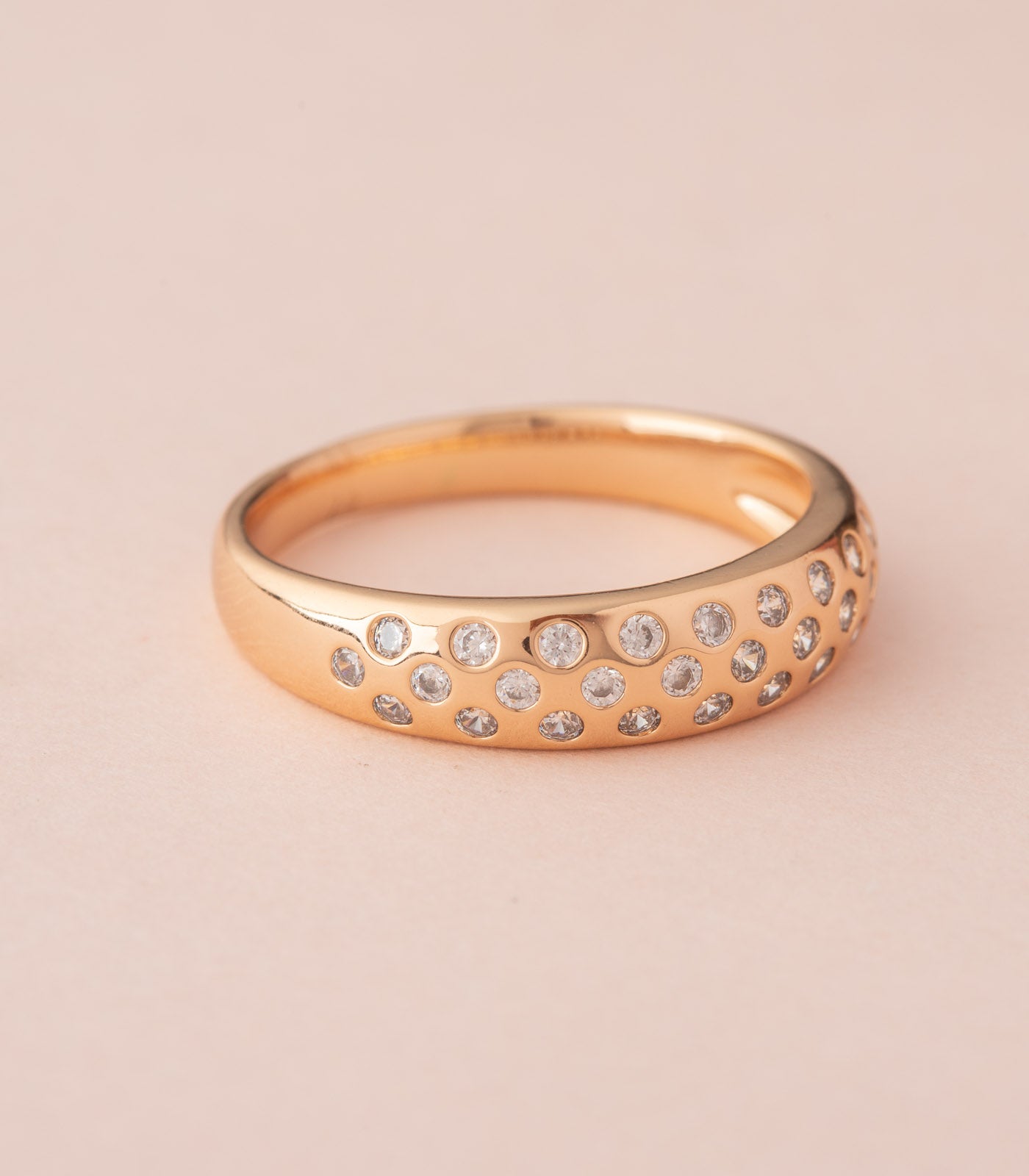 Aerial Eternity Band - Rose Gold (Brass)