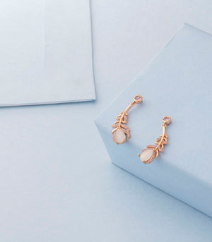 Angelfish earrings (Brass)