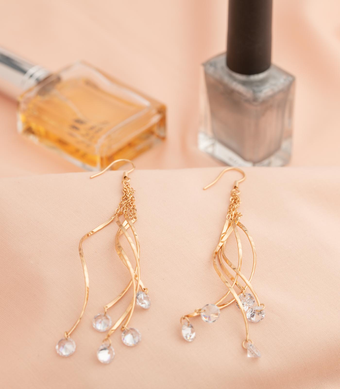Bold & Beautiful Earrings (Brass)
