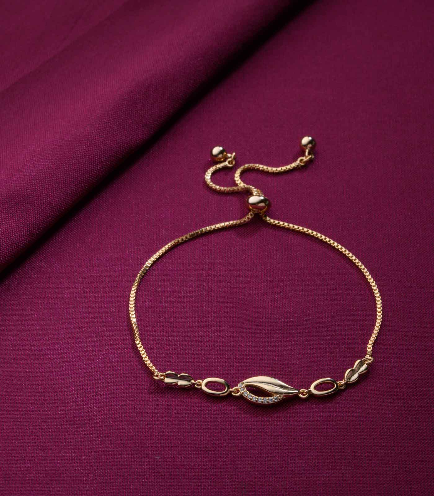 Elegant Party Bracelet (Brass)