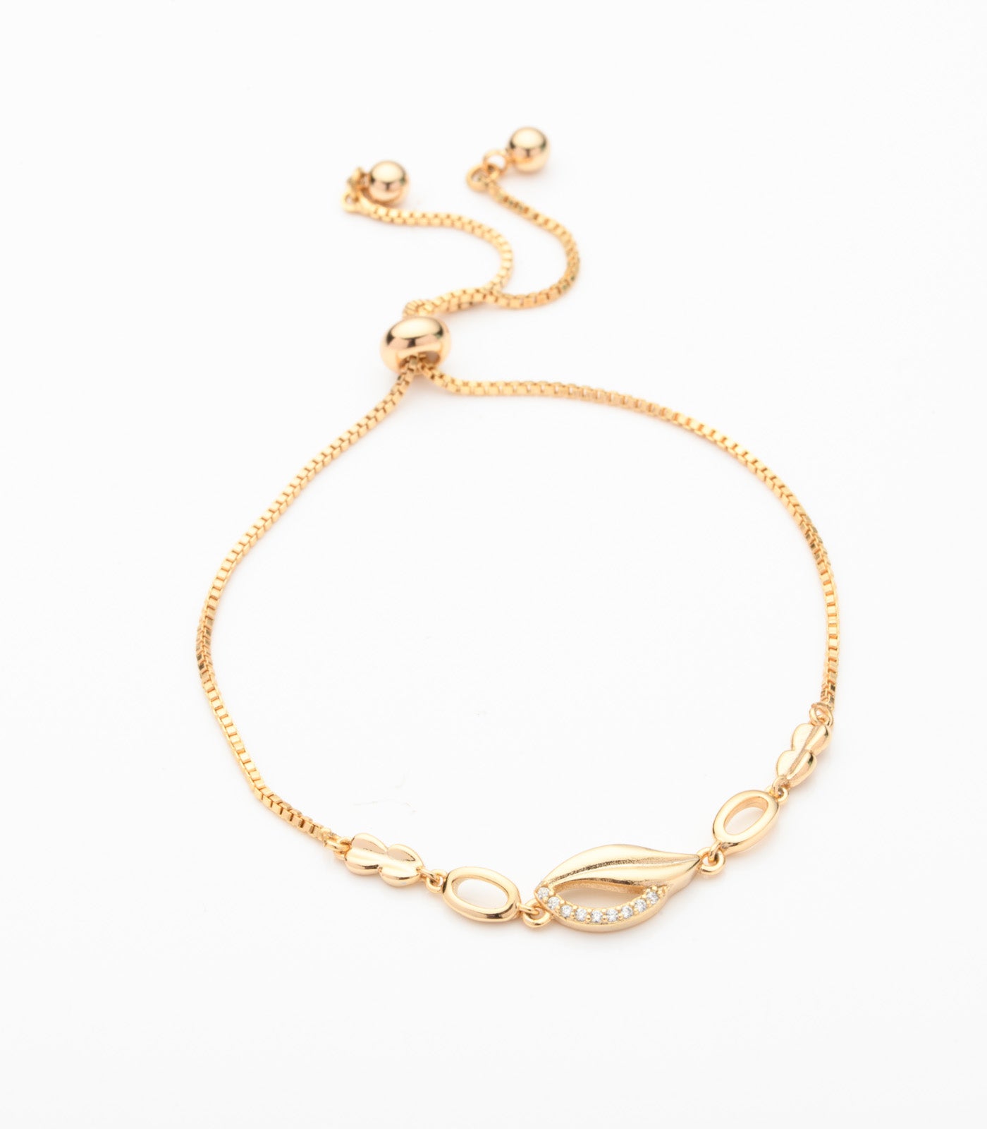Elegant Party Bracelet (Brass)