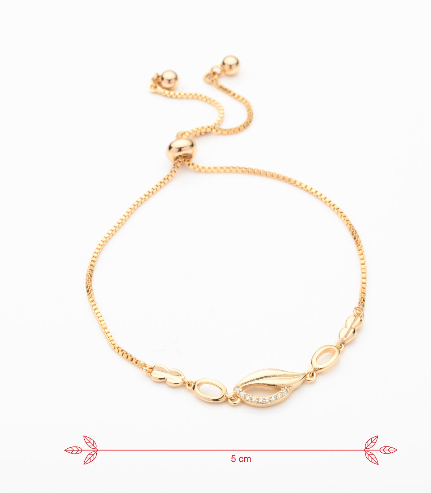 Elegant Party Bracelet (Brass)