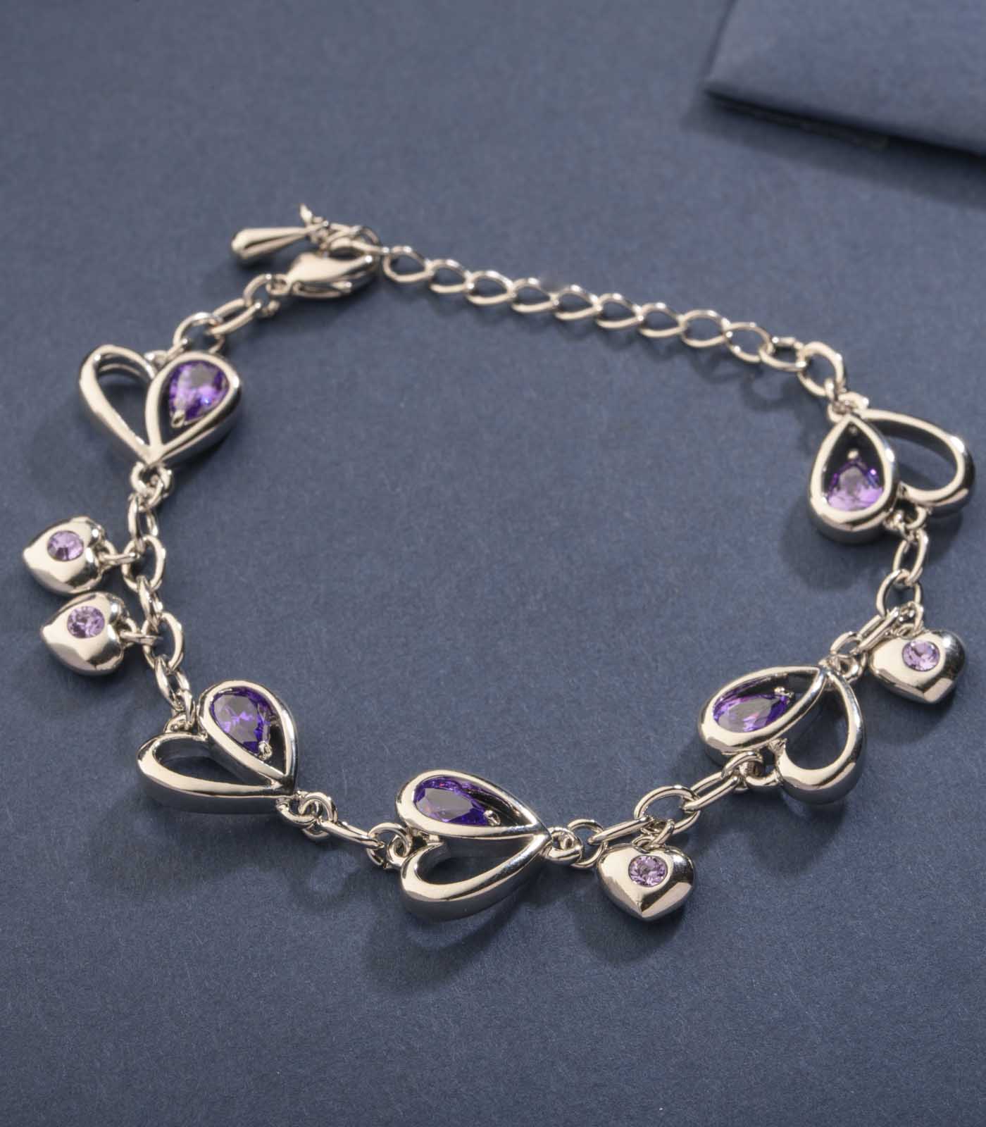 Purple Punch Bracelet (Brass)