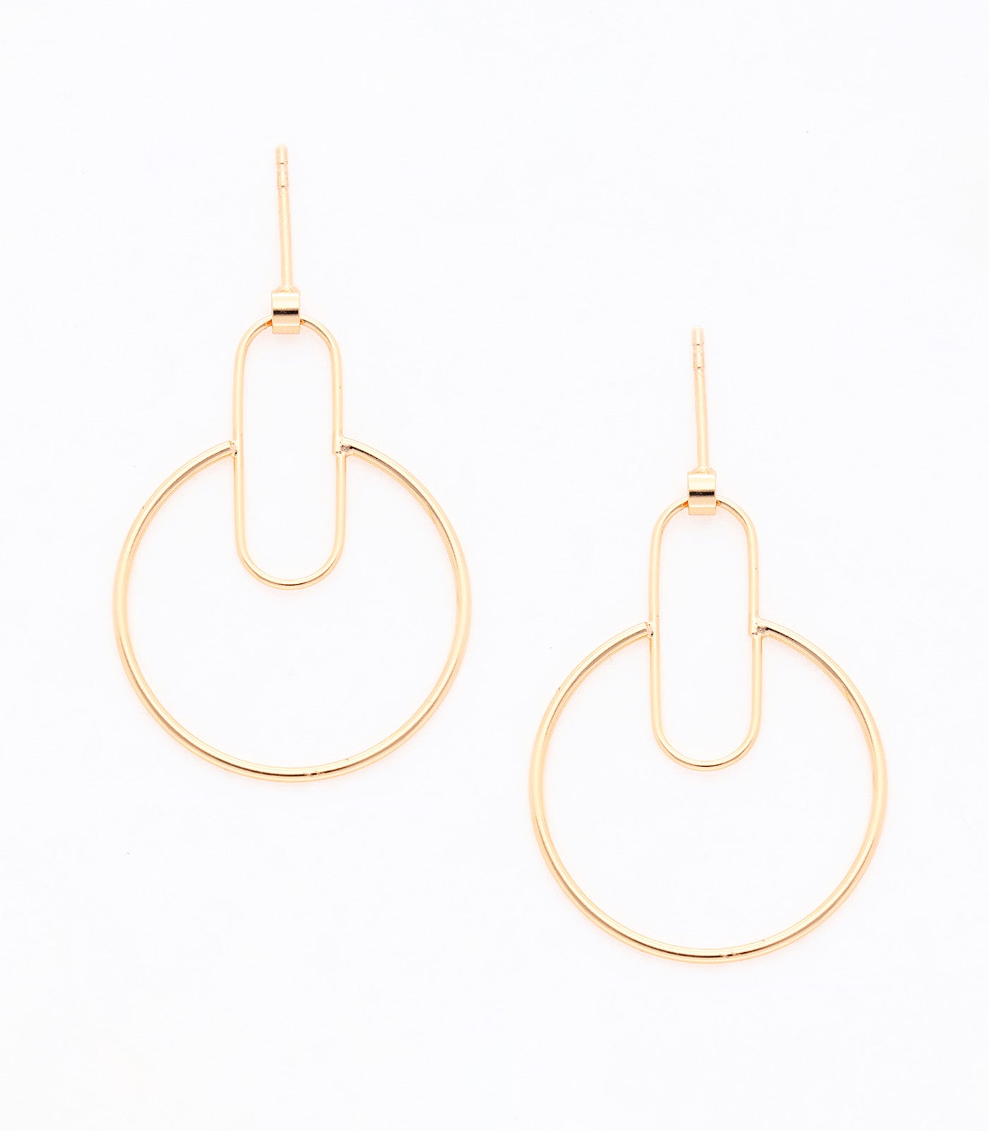 CATCH ME IF YOU CAN EARRINGS (BRASS)