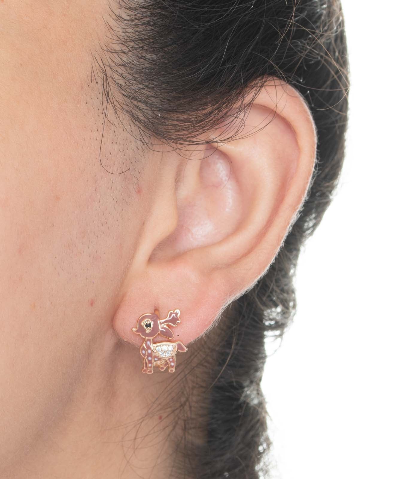 Little Deer Earrings (Brass)