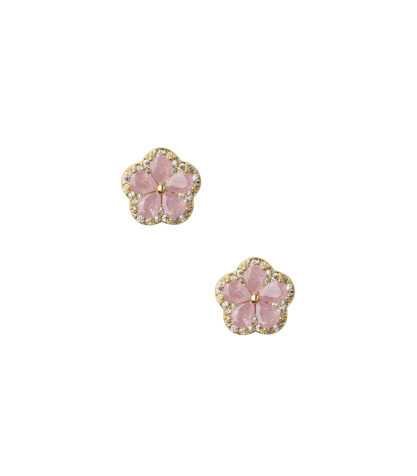 Cute Flower Earrings (Brass)