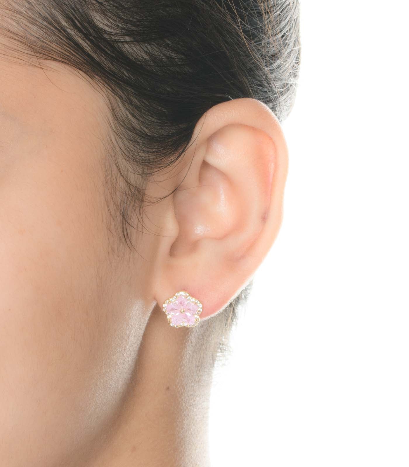 Cute Flower Earrings (Brass)