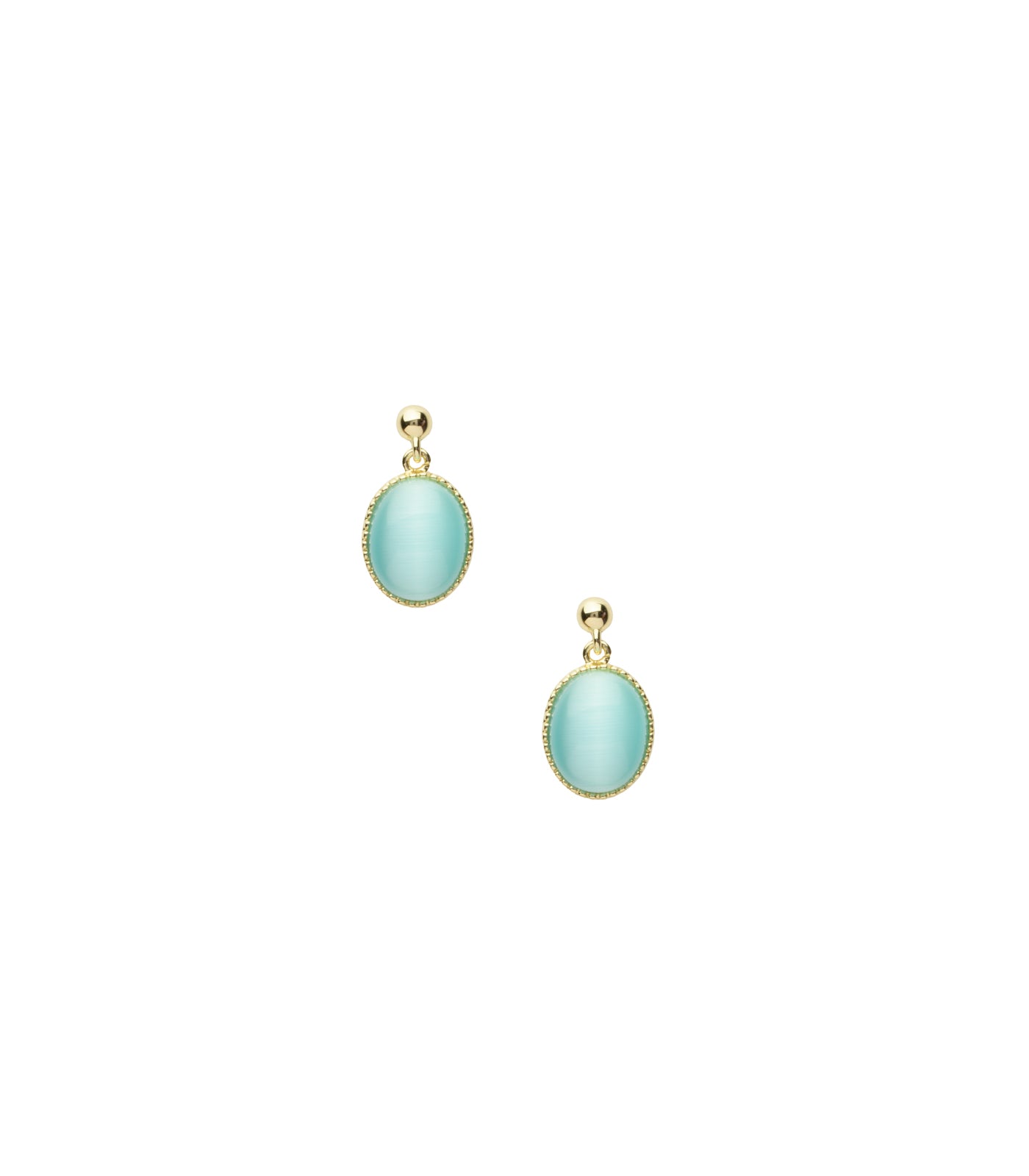 Dangling Drop Earrings (Brass)