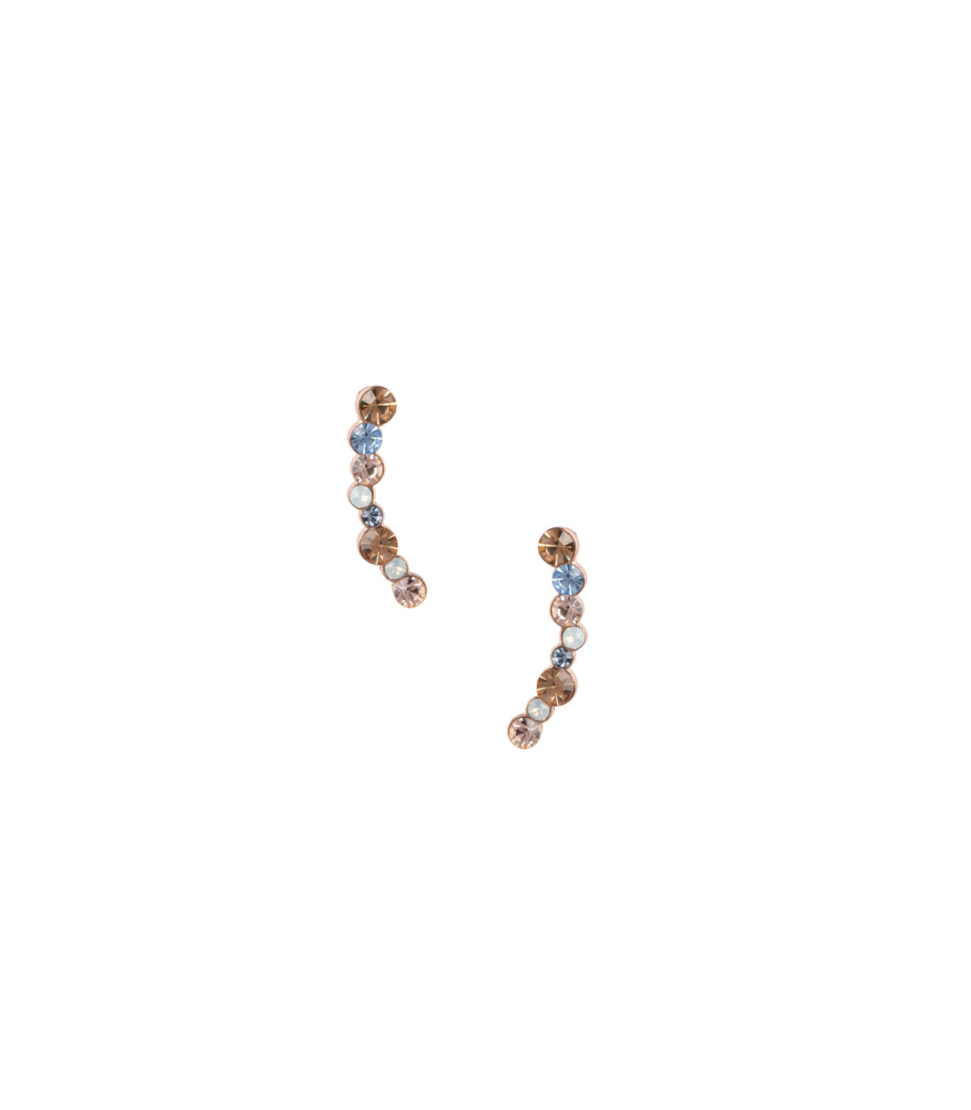 Multicoloured Earrings (Brass)