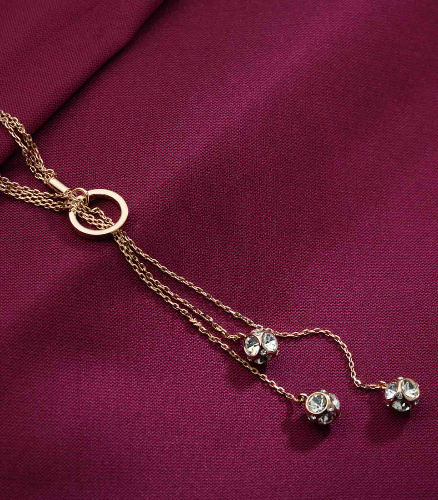 Layered Necklace (Brass)