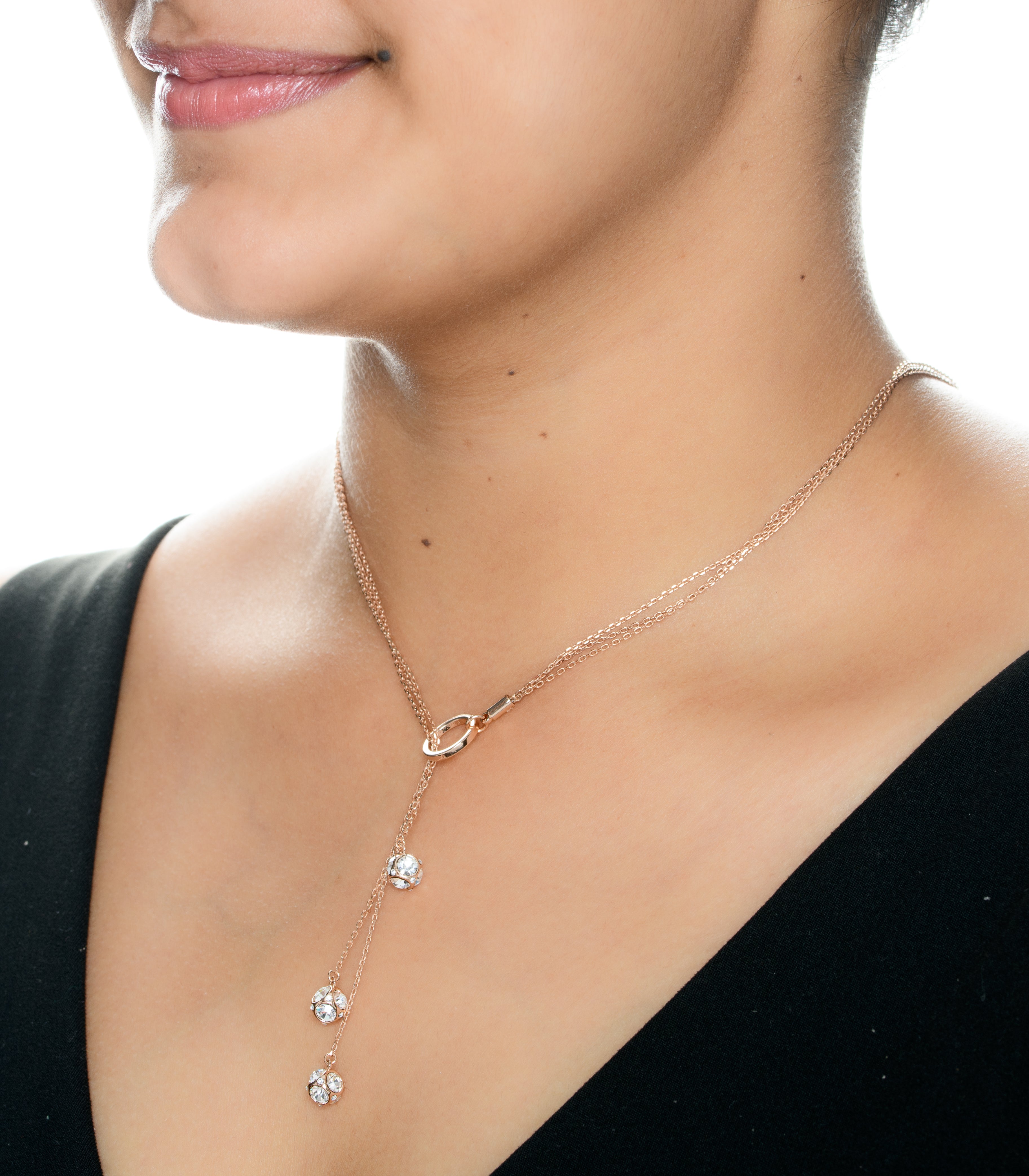Layered Necklace (Brass)