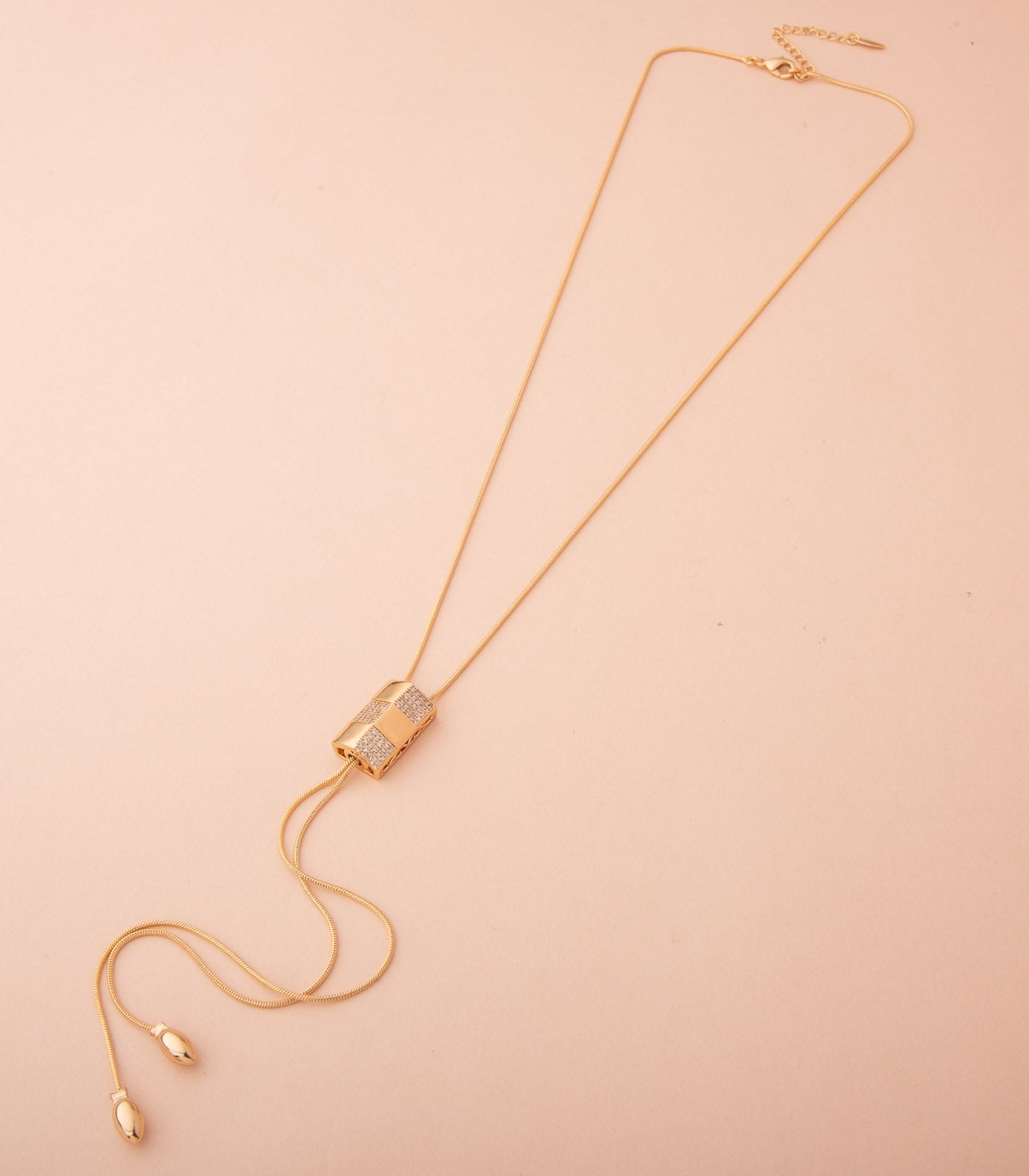 Chic Geometry Pendant (Brass)