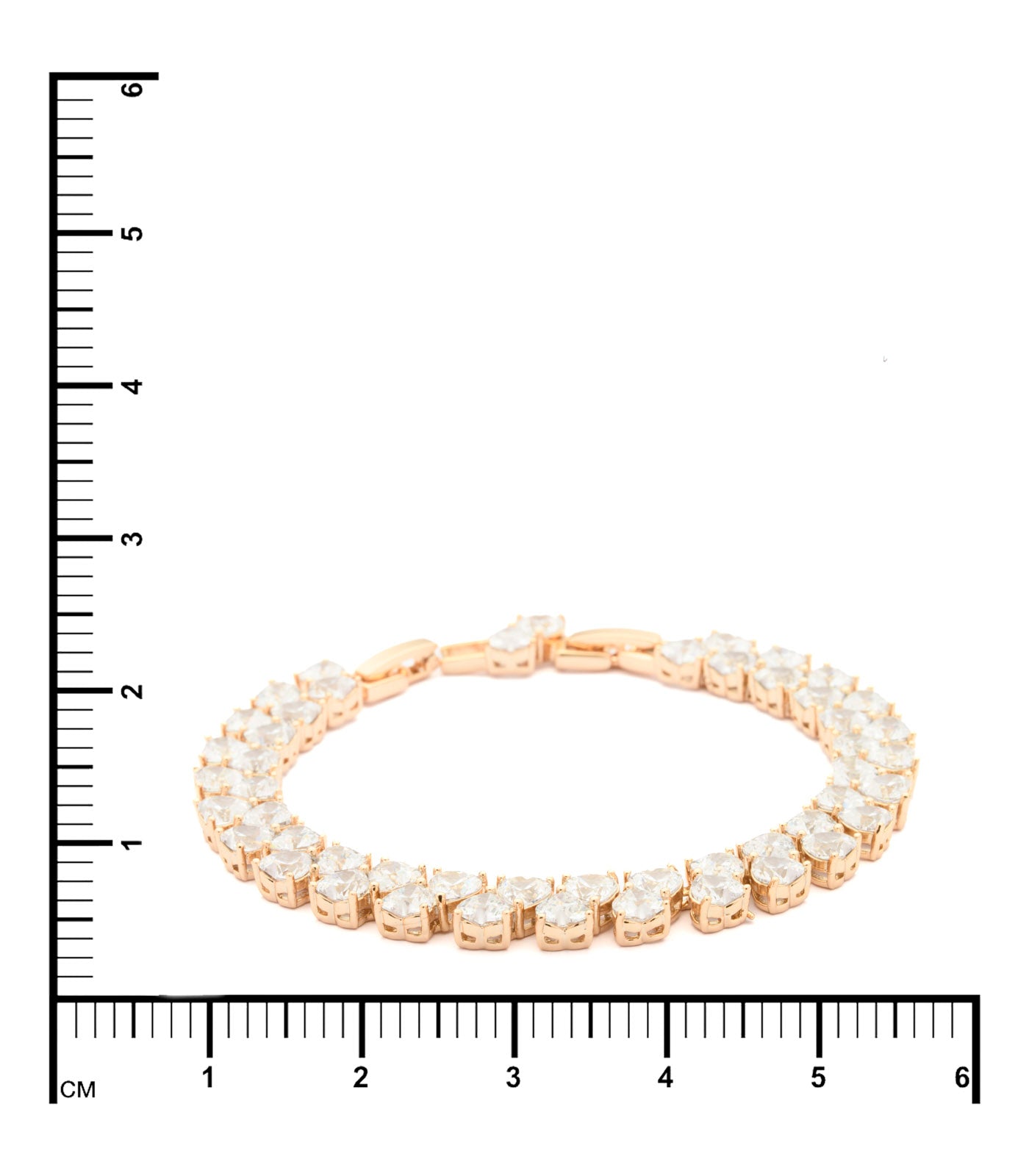 Classy Carved Gems Bracelet (Brass)