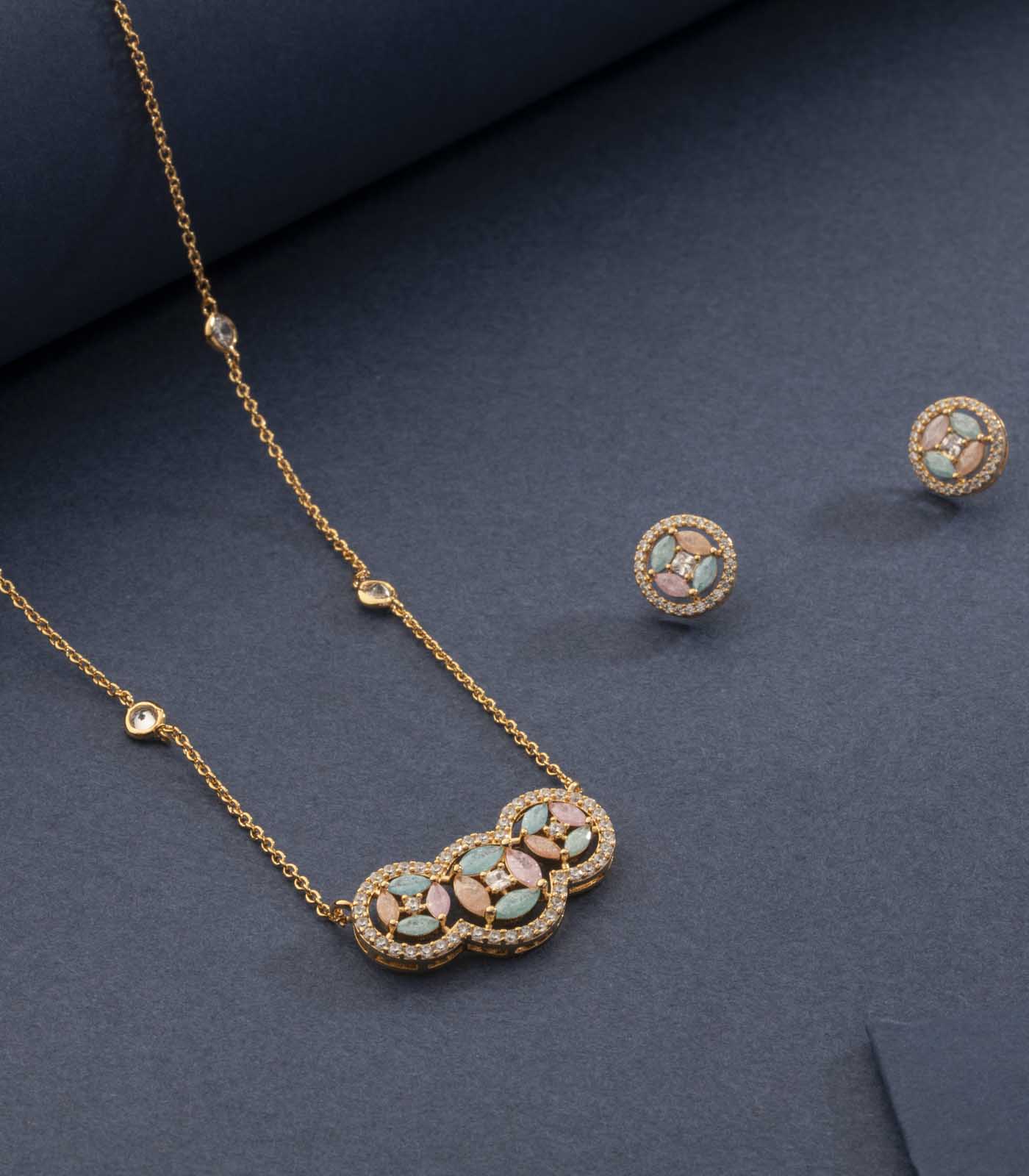 Crystal Heaven Pendant (Brass)