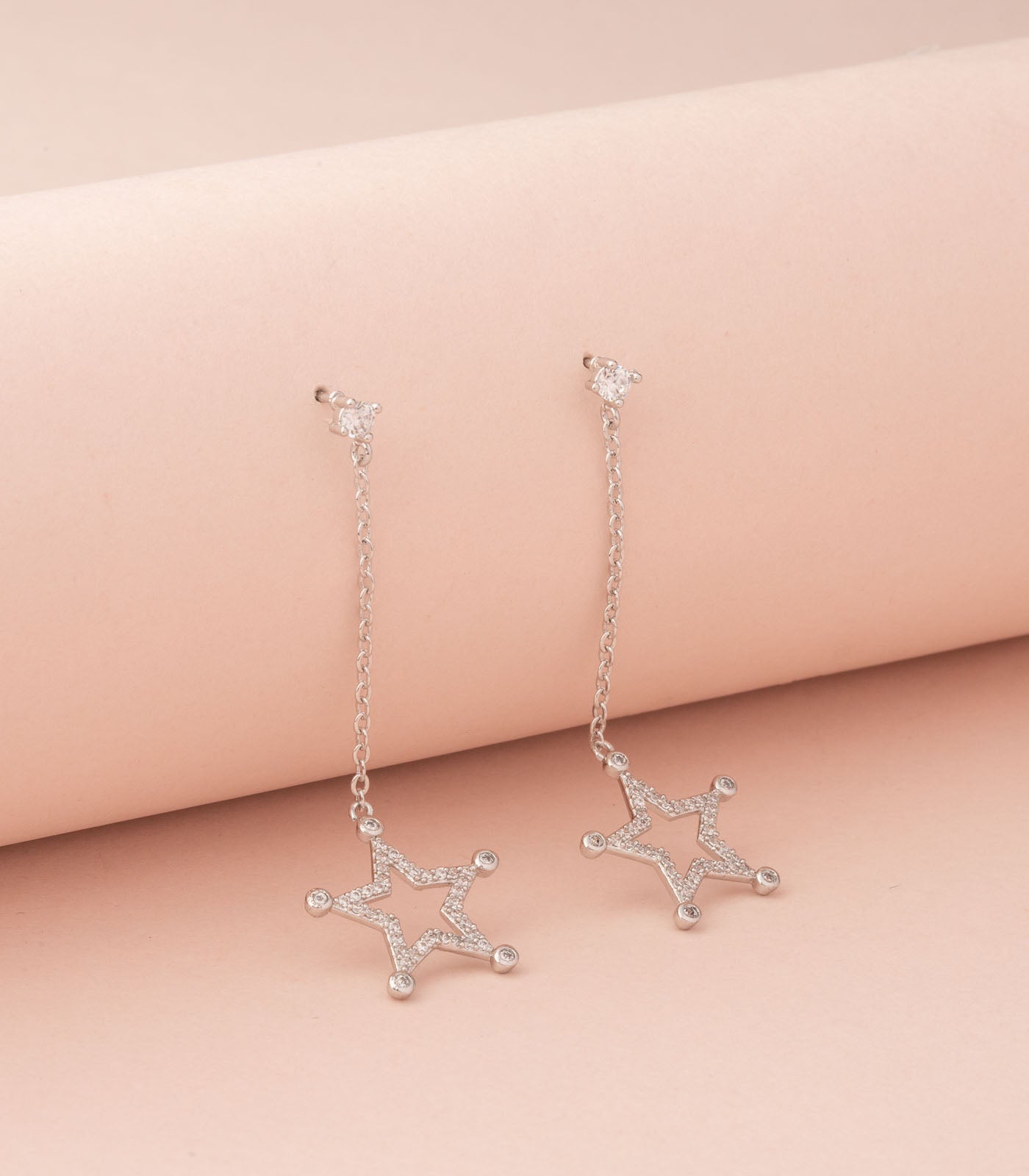 Dangling Stars Earrings (Brass)