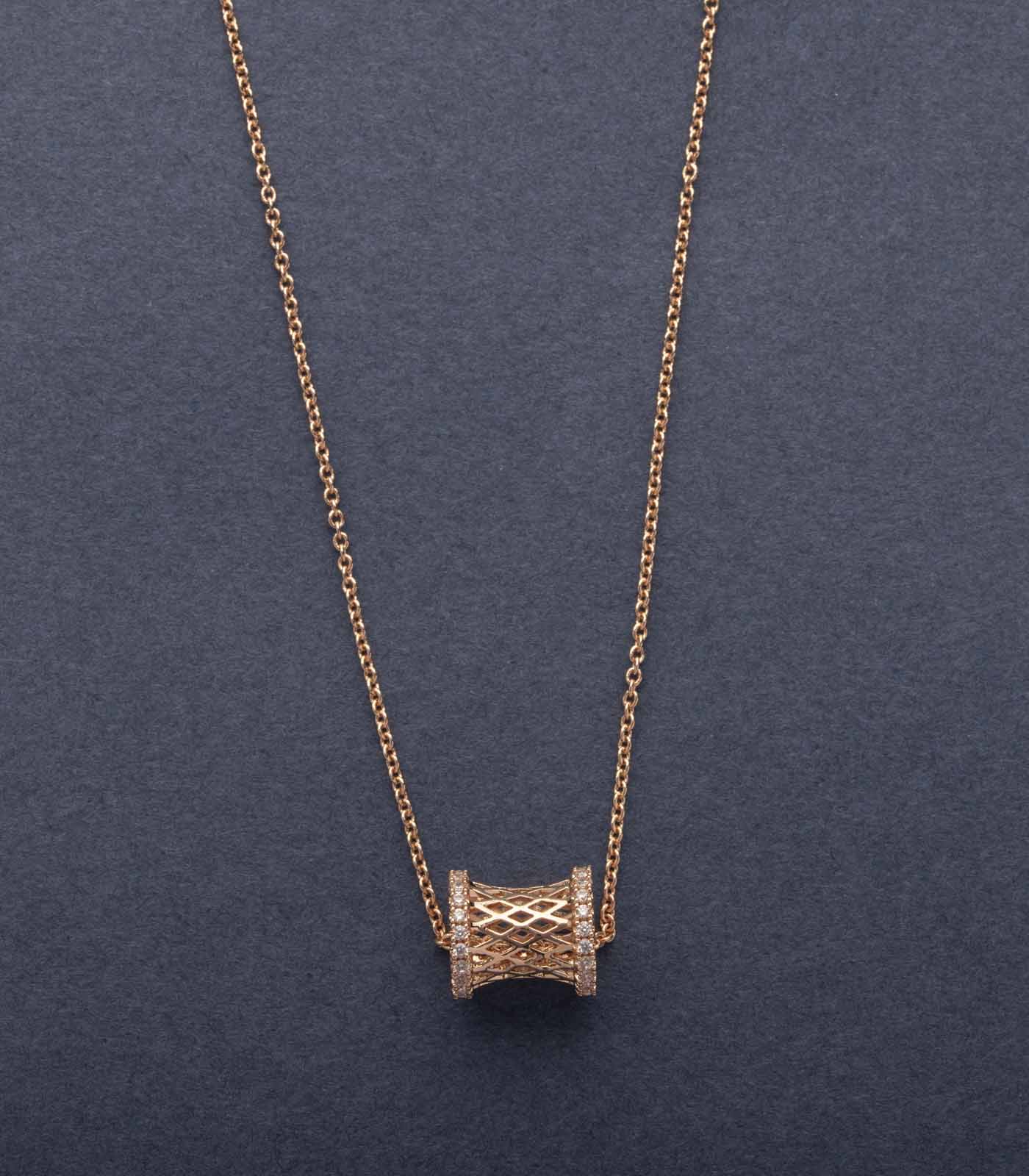 Drum Roll Pendant (Brass)