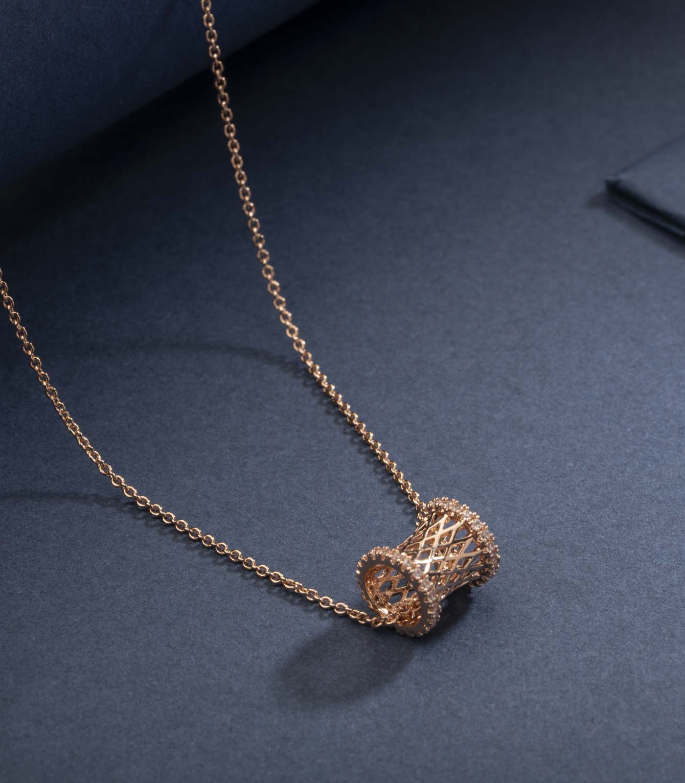 Drum Roll Pendant (Brass)