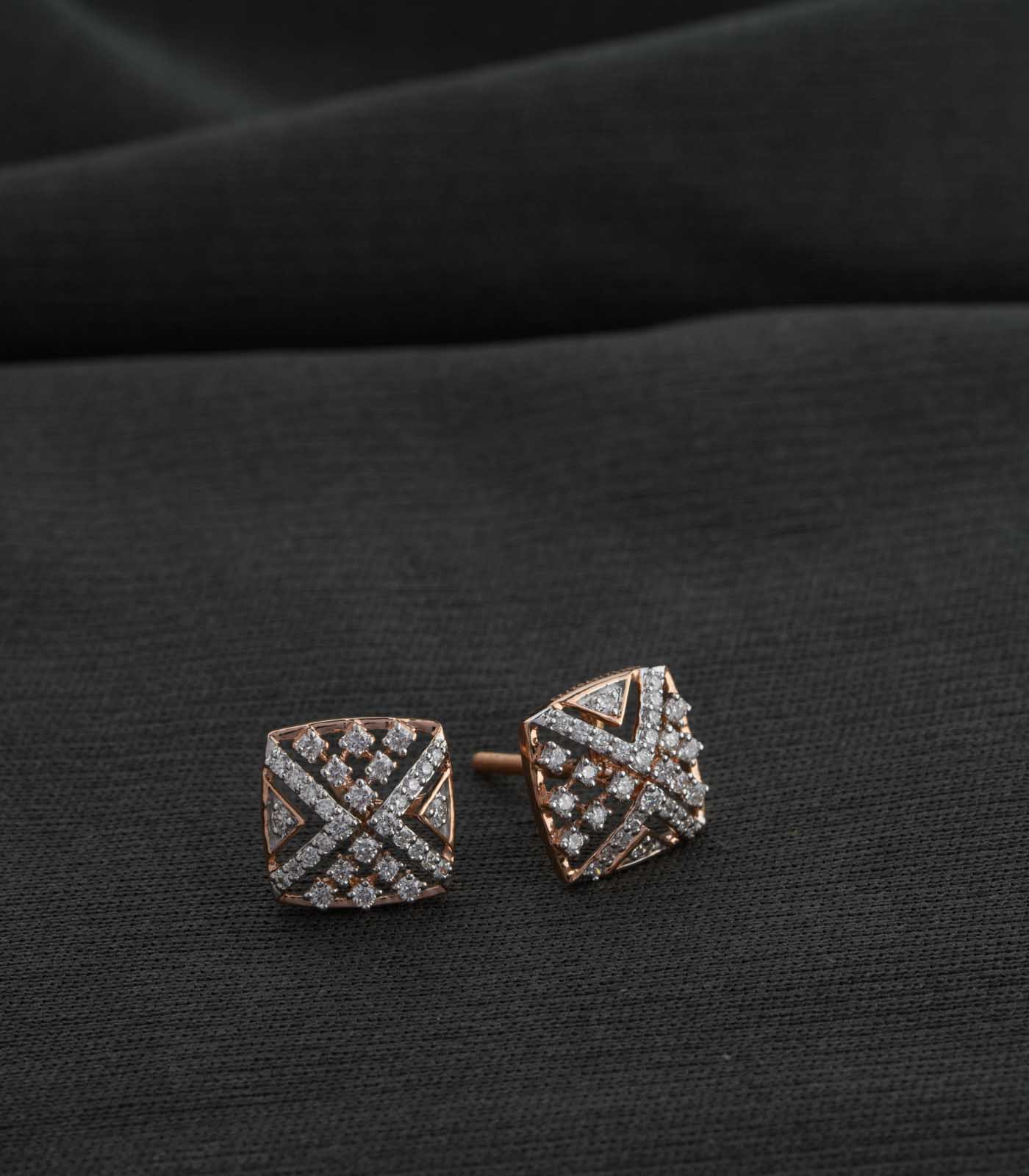 Diamond Adorn Earrings
