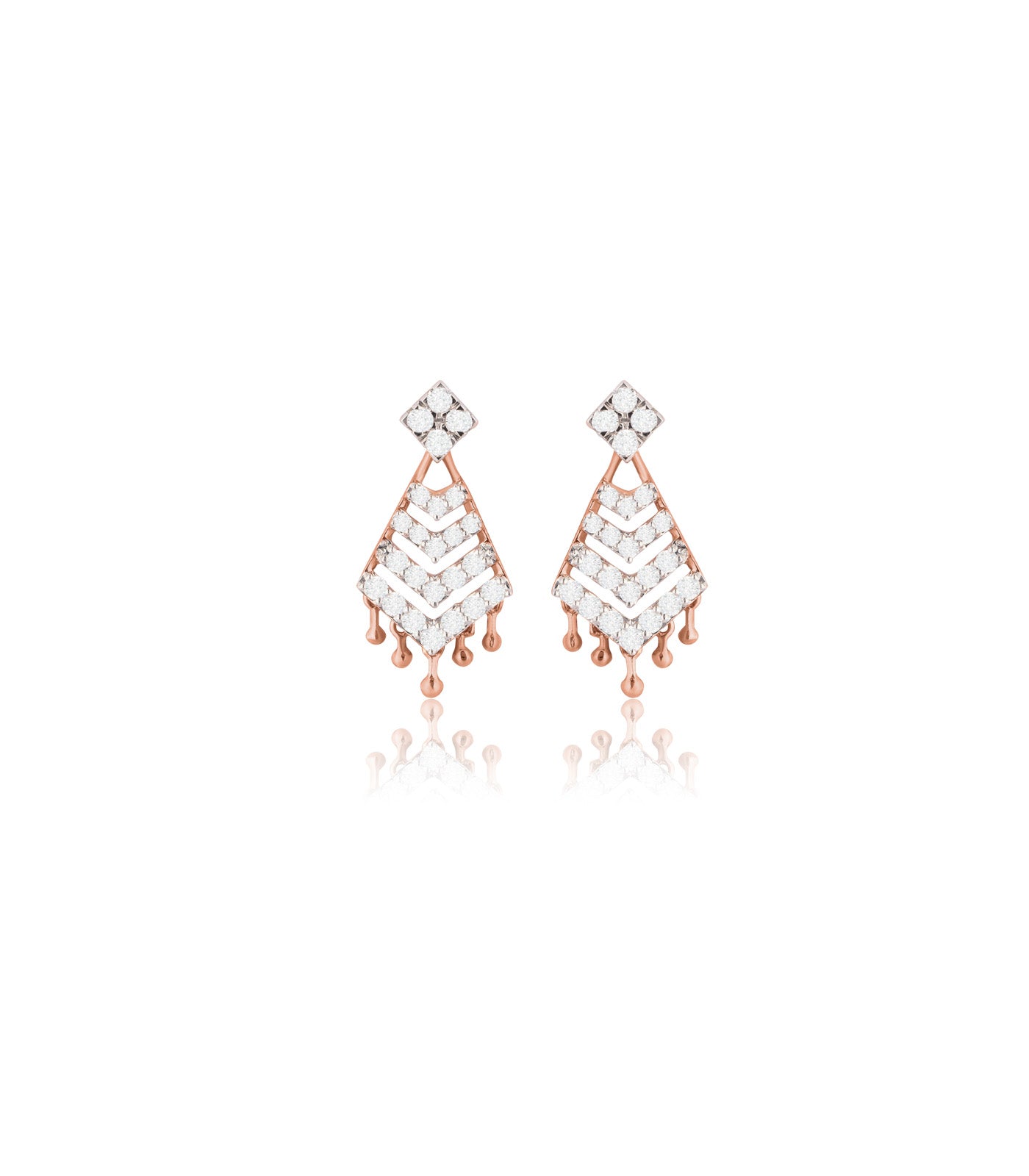 Diamond Captivating Chandeliers Earrings