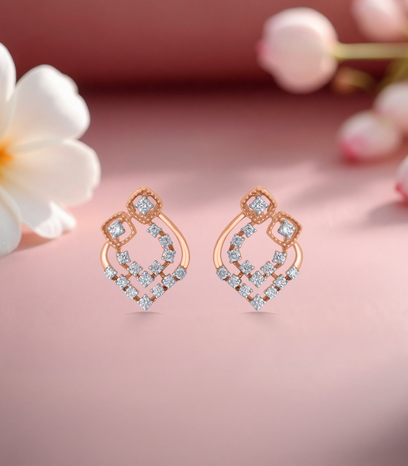 Diamond Sparkling Loop Tops