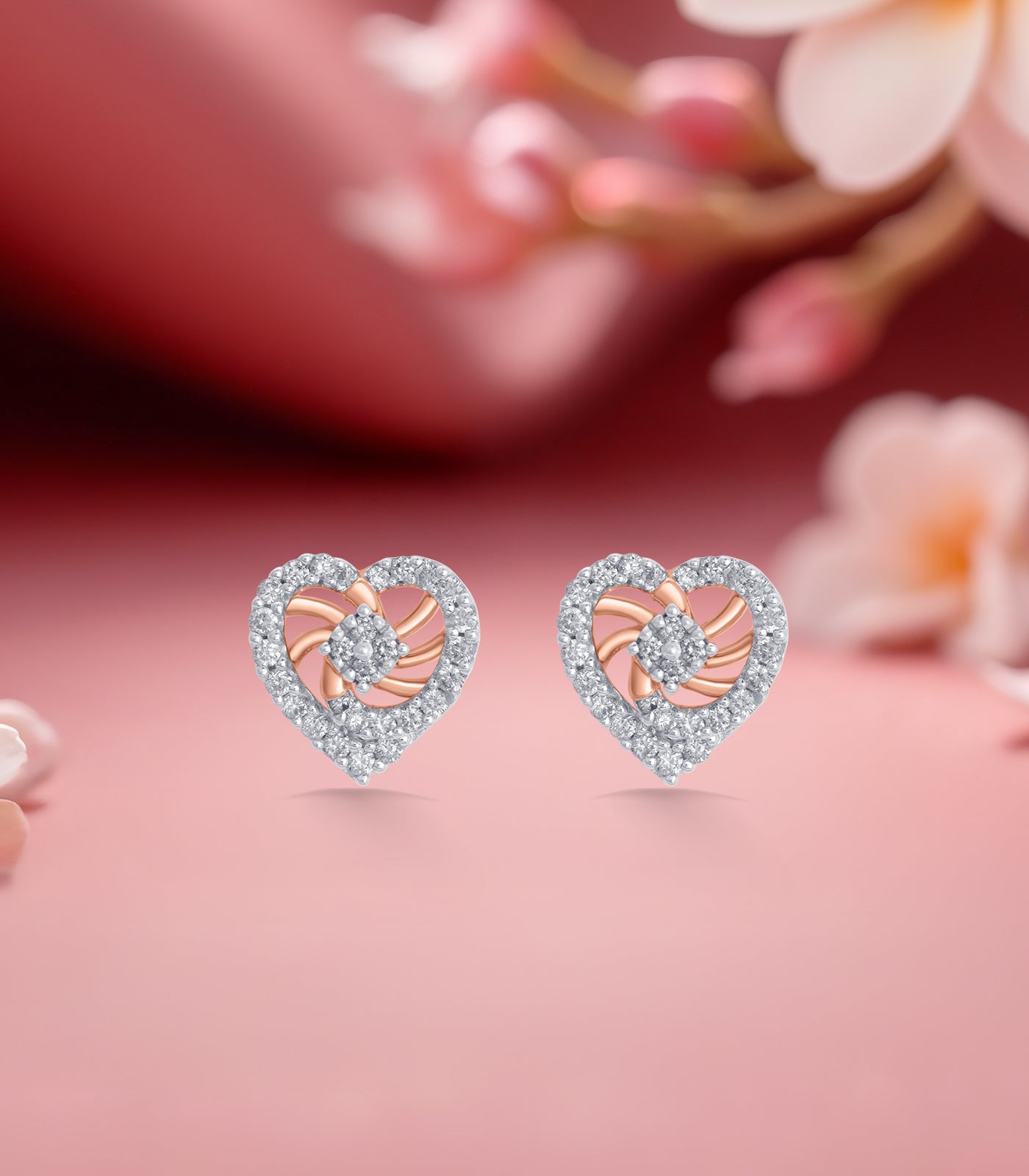 Diamond Heart Loop Tops